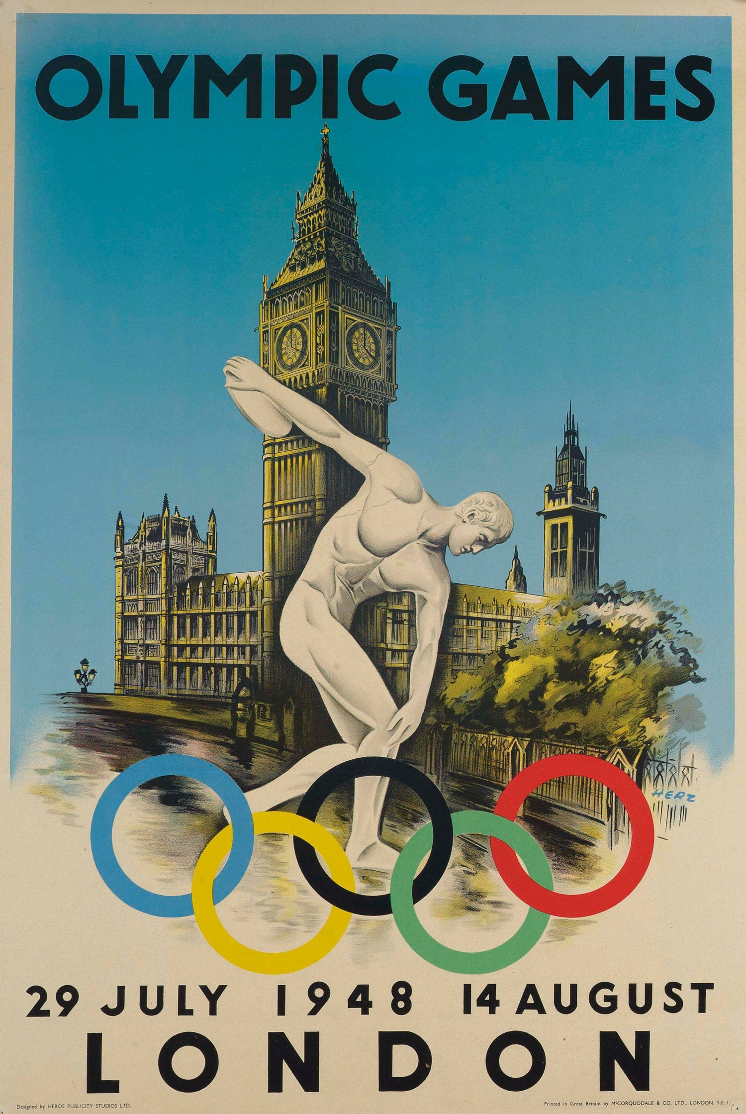Olympic Games vintage posters