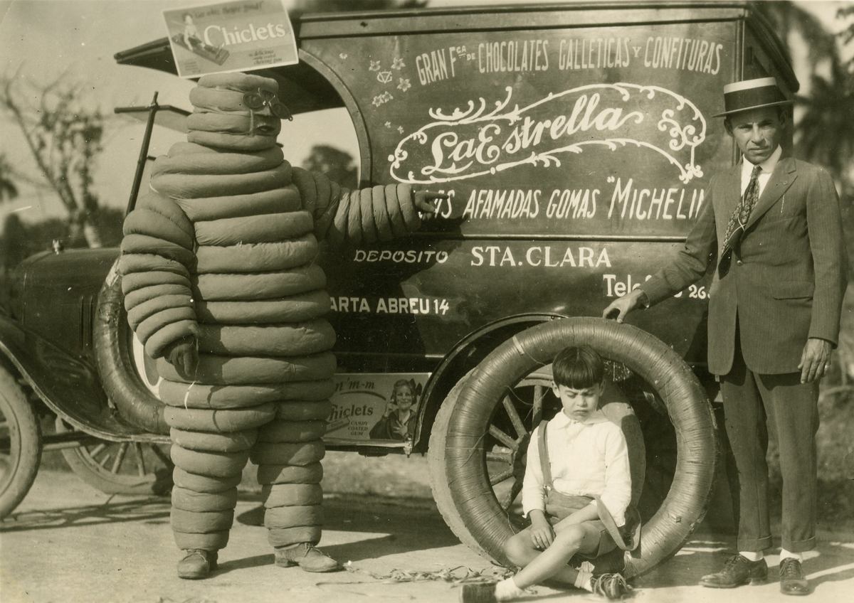 Michelin Medicine Show vintage motoring poster