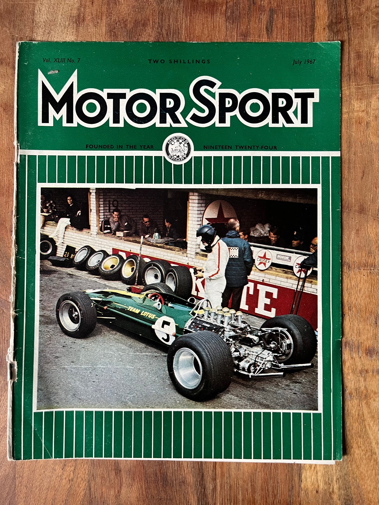 Motorsport 1967 French Grand Prix cover print
