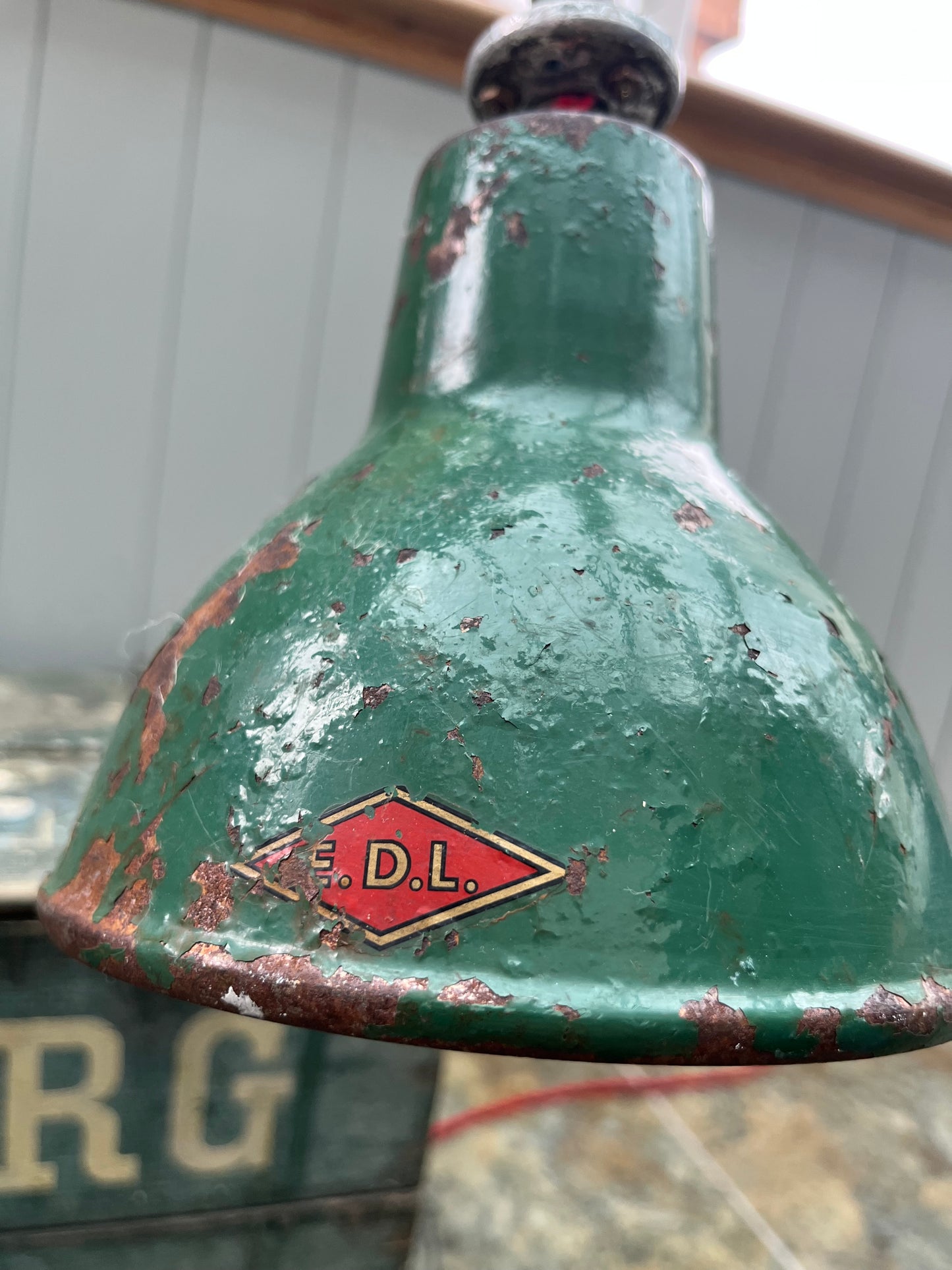 Vintage Machinist Lamp c1950s rewired
