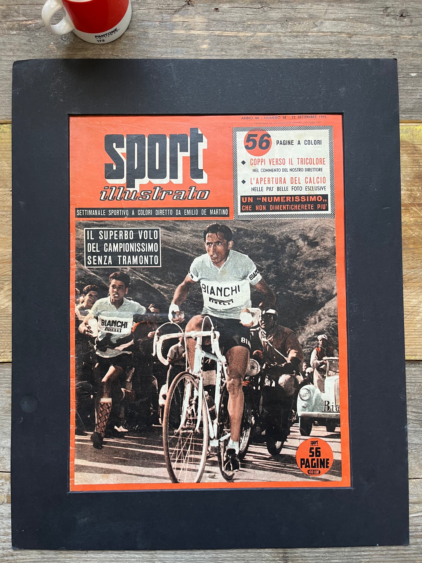 (Copy) Vintage Cycling Print - Fausto Coppi / Gino Bartali 1953