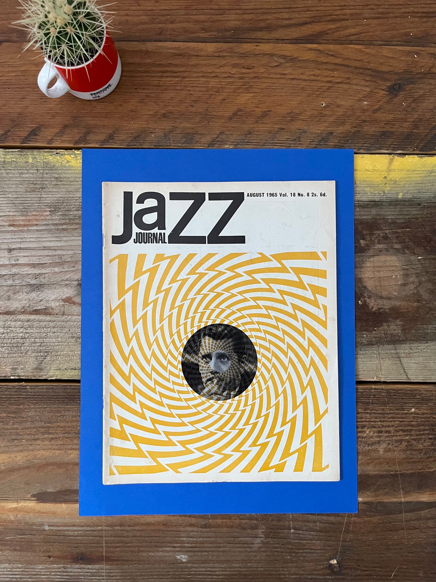 Vintage Jazz Journal Magazine cover Artwork - 1965