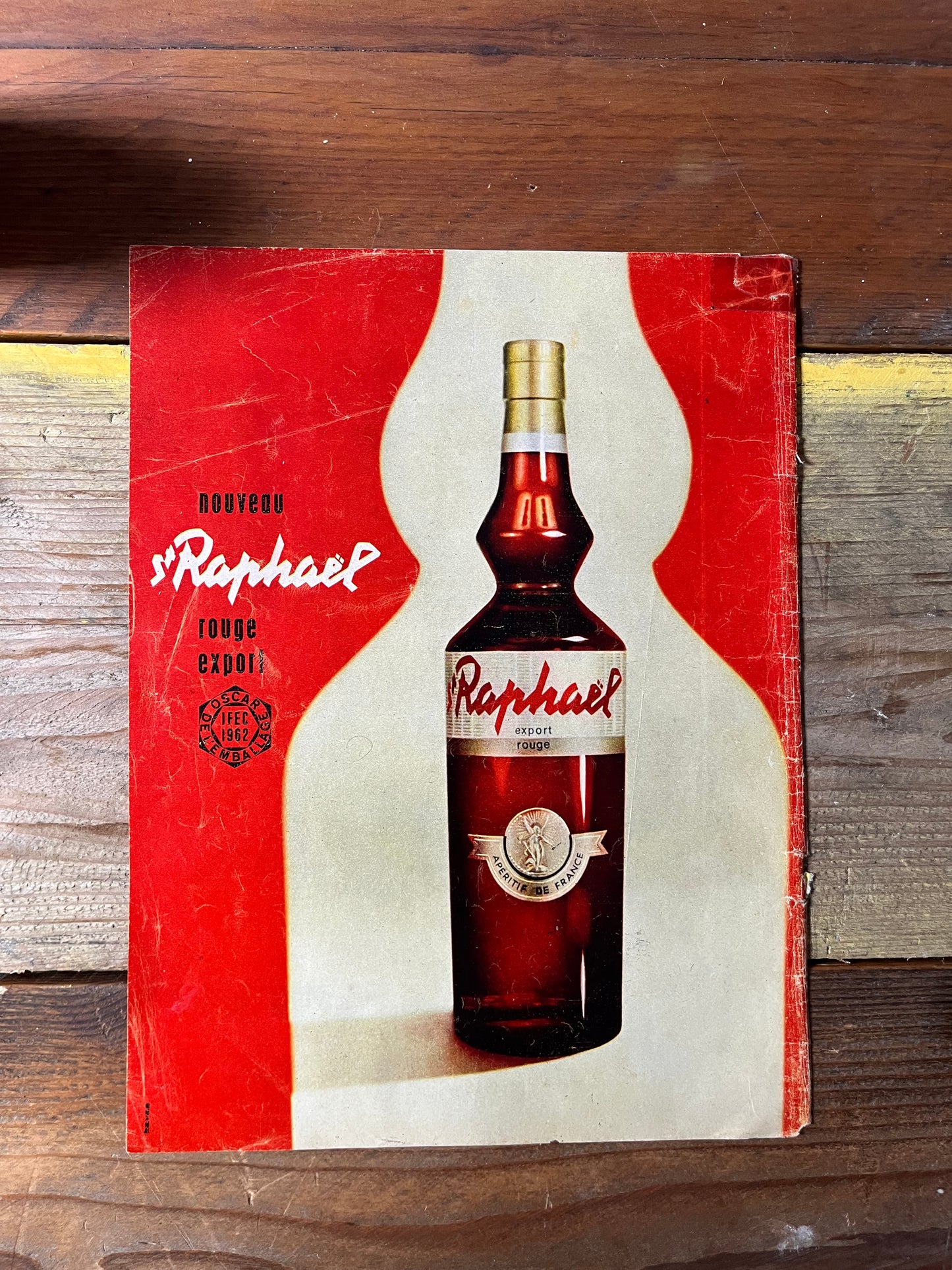 Vintage St Raphael Advertising Print - Quinquina Vermouth