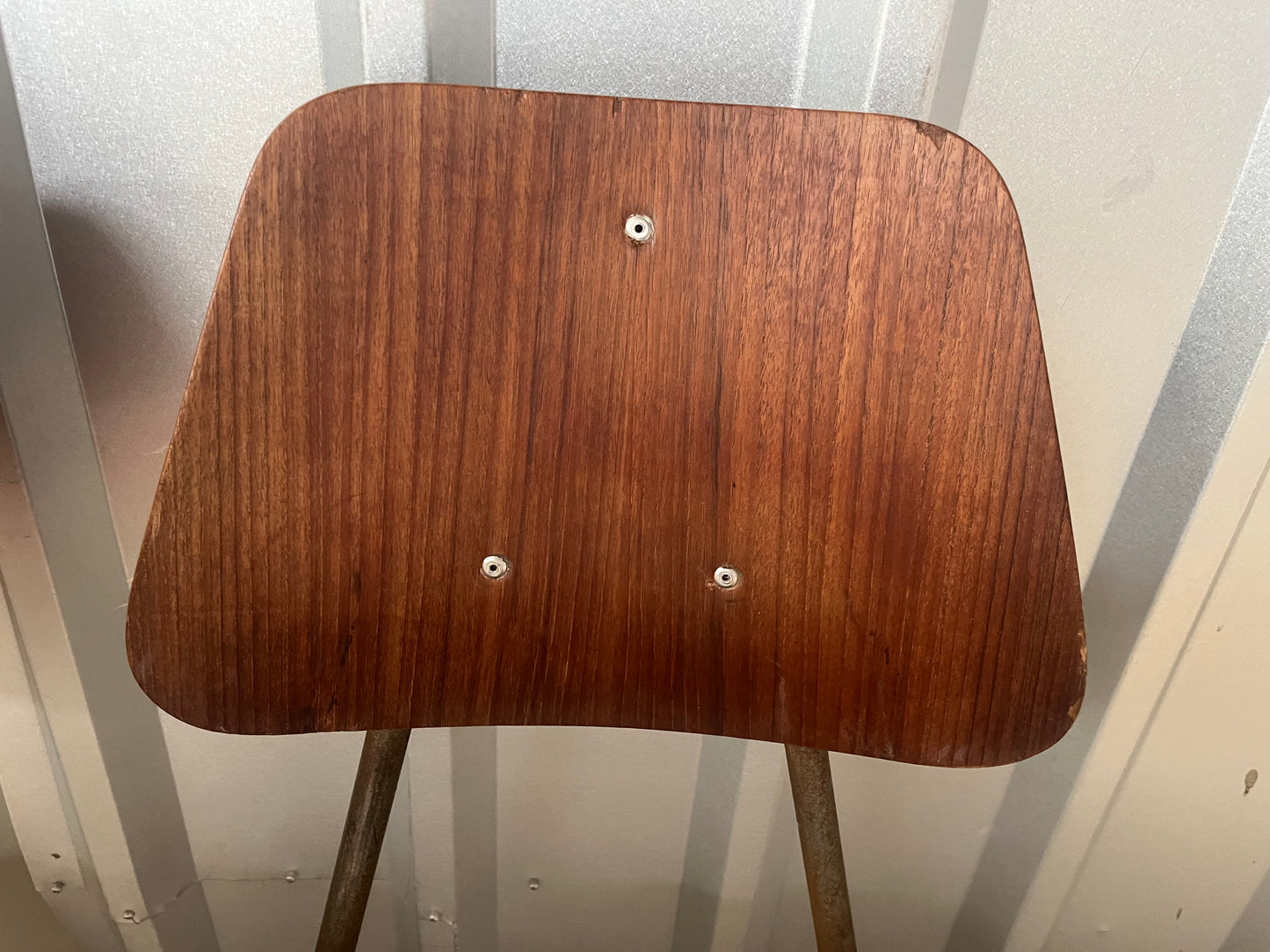 Vintage 1970s Danish Stacking Chairs- Mismatched set of four -