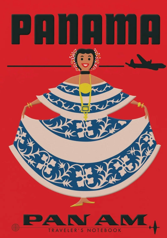 PanAm vintage advertising print - Panama