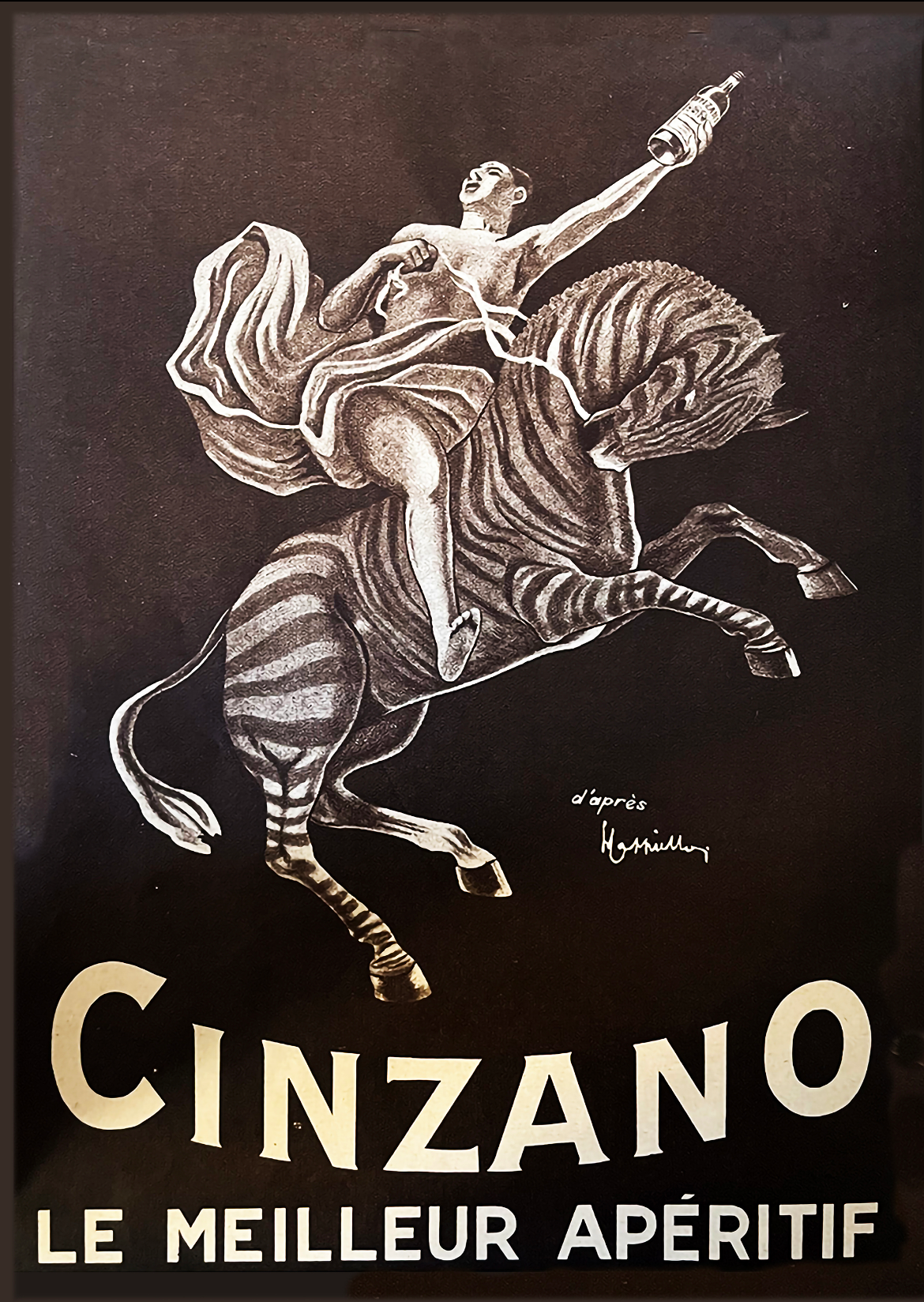 Vintage Advertisement - Cinzano Le meilleur aperitif c1936