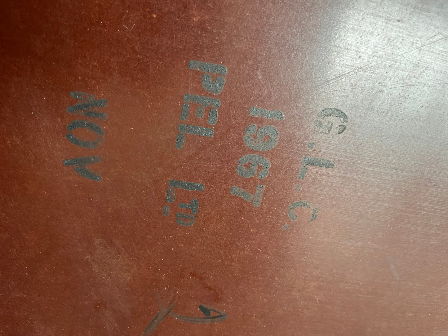 1960s School Desk / table - PEL Government issue