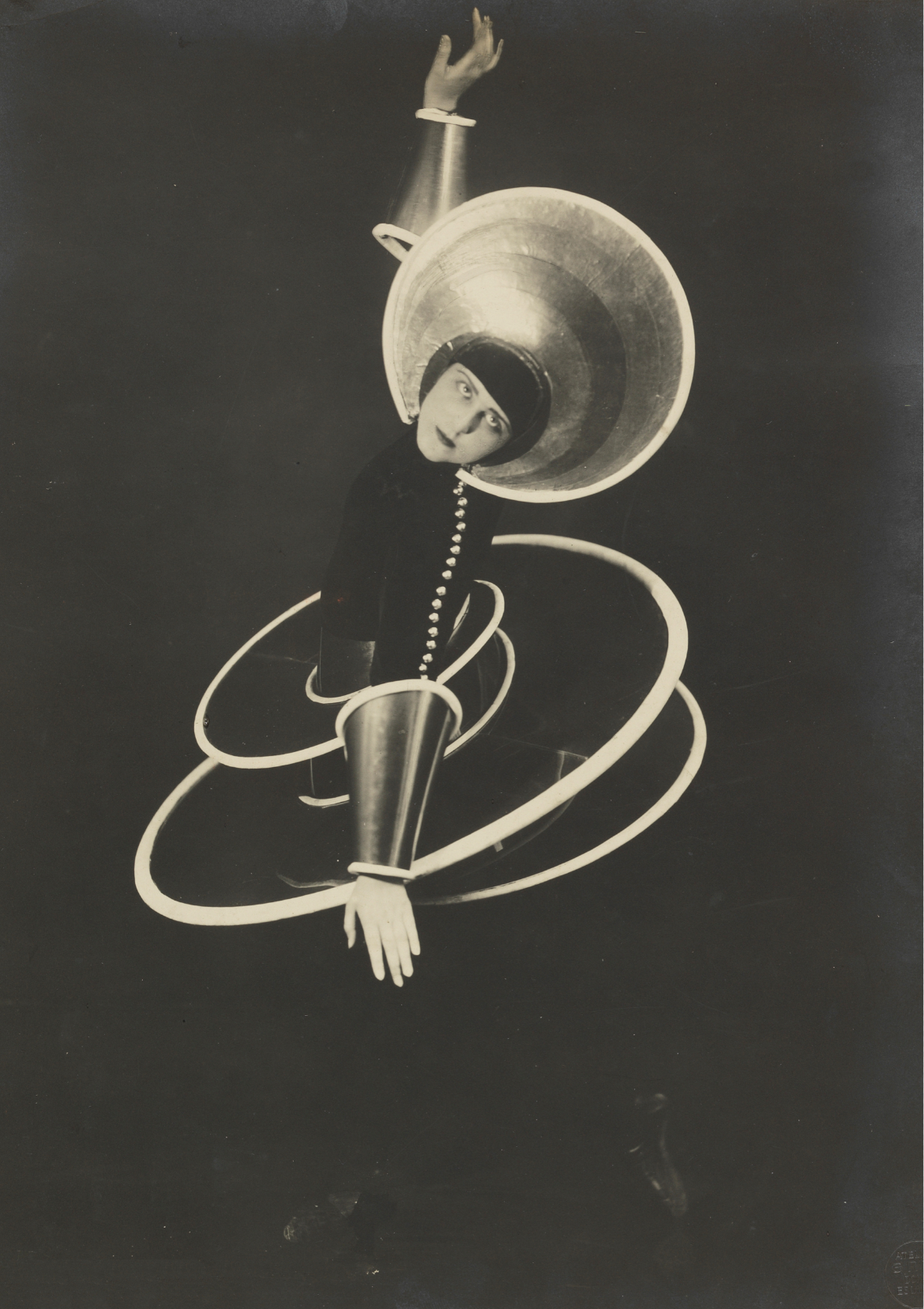 Oskar Schlemmer poster - Study for the Triadic Ballet - Bauhaus c1920s