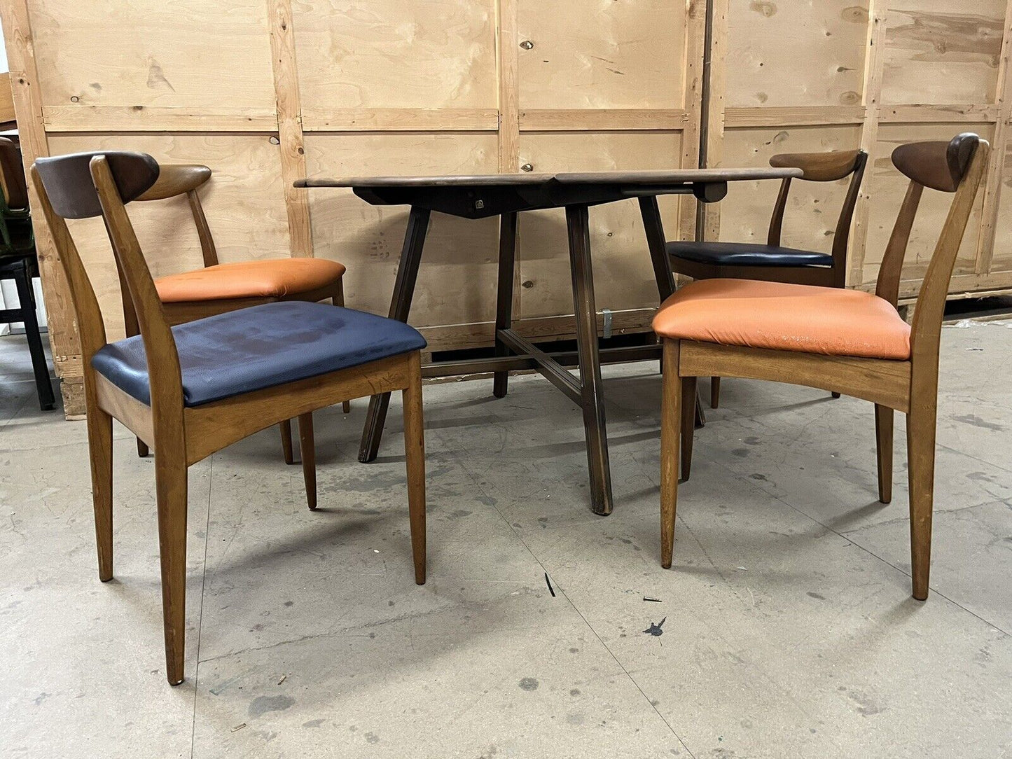 Ercol Drop Leaf Mid Century Dining Table Restored