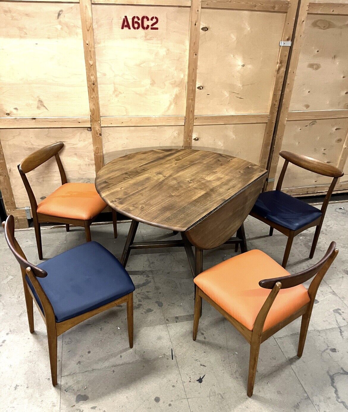 Ercol Drop Leaf Mid Century Dining Table Restored