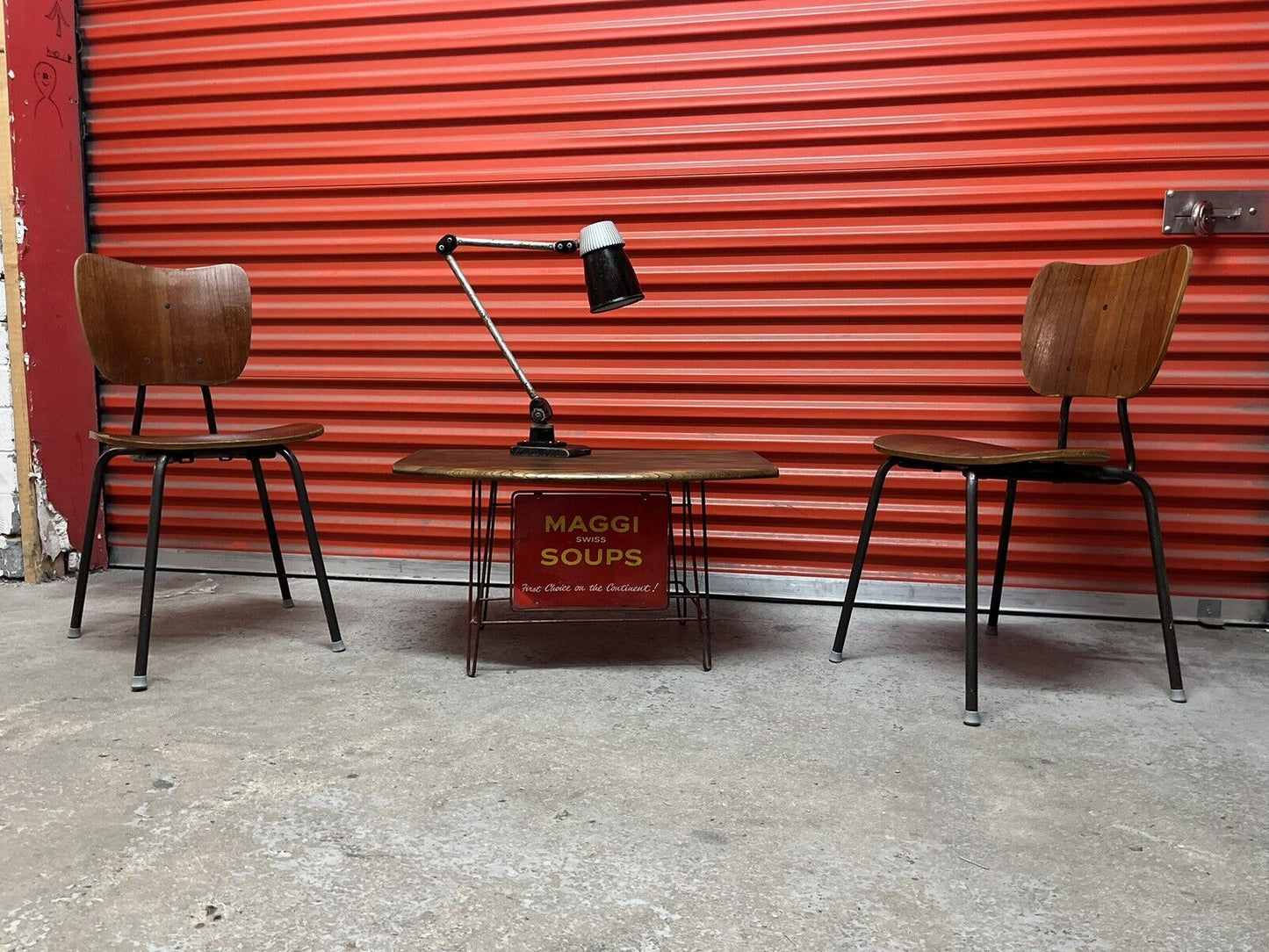 Custom made Ercol / Maggi soups coffee  table Mid Century