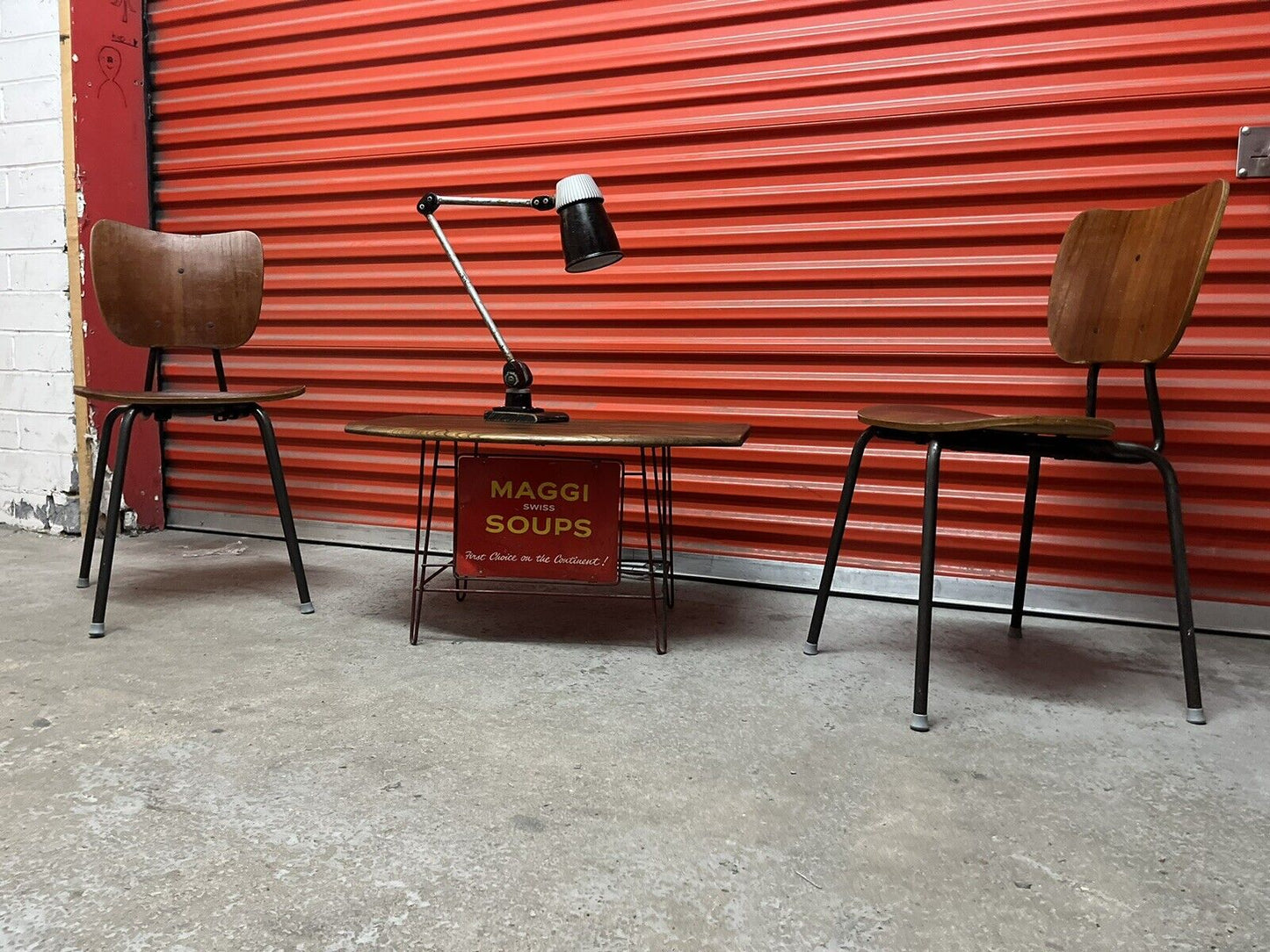 Custom made Ercol / Maggi soups coffee  table Mid Century