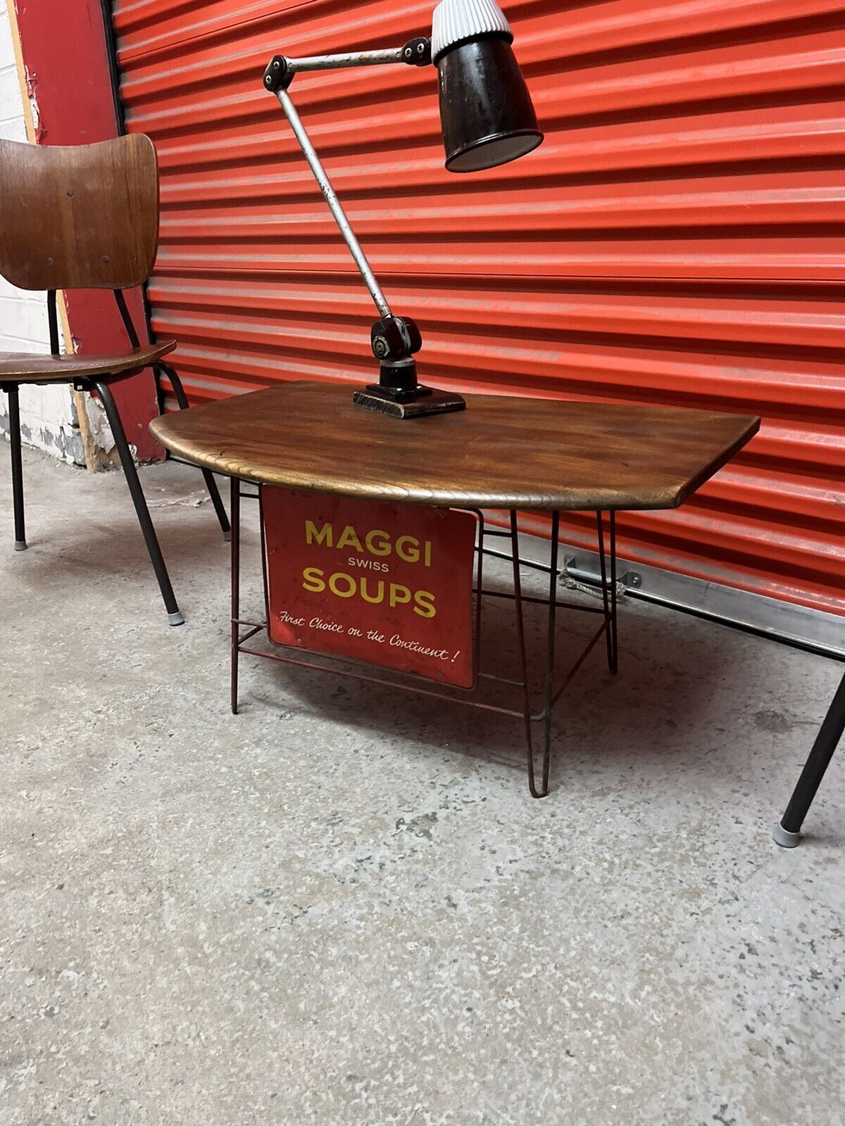 Custom made Ercol / Maggi soups coffee  table Mid Century