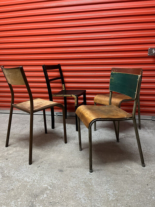 Set Of Four Mismatched chairs - Ideal Cafe / Bar / Kitchen