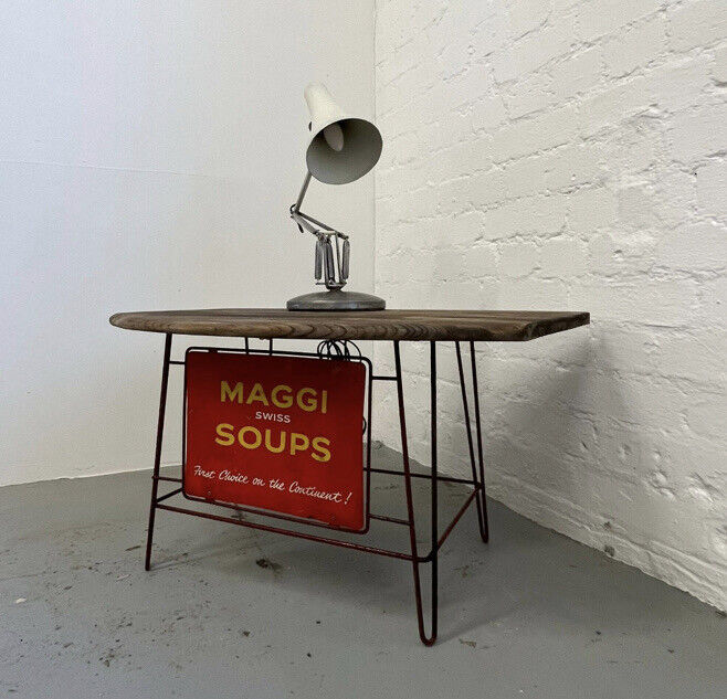 Custom made Ercol / Maggi soups coffee  table Mid Century