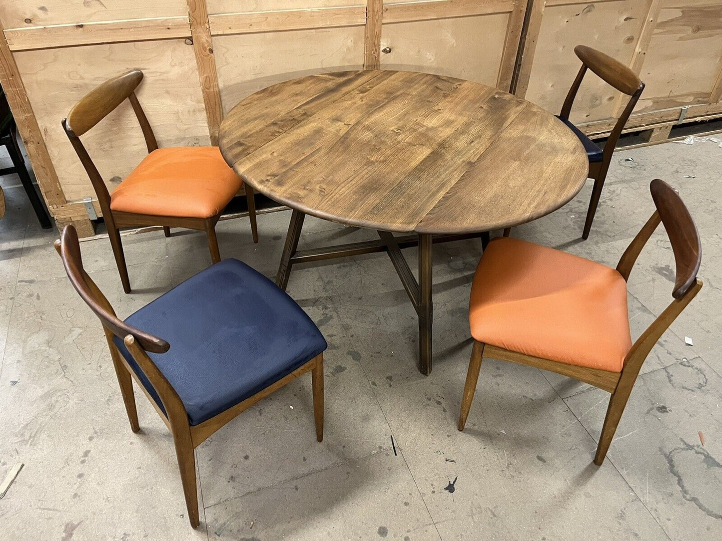 Ercol Drop Leaf Mid Century Dining Table Restored