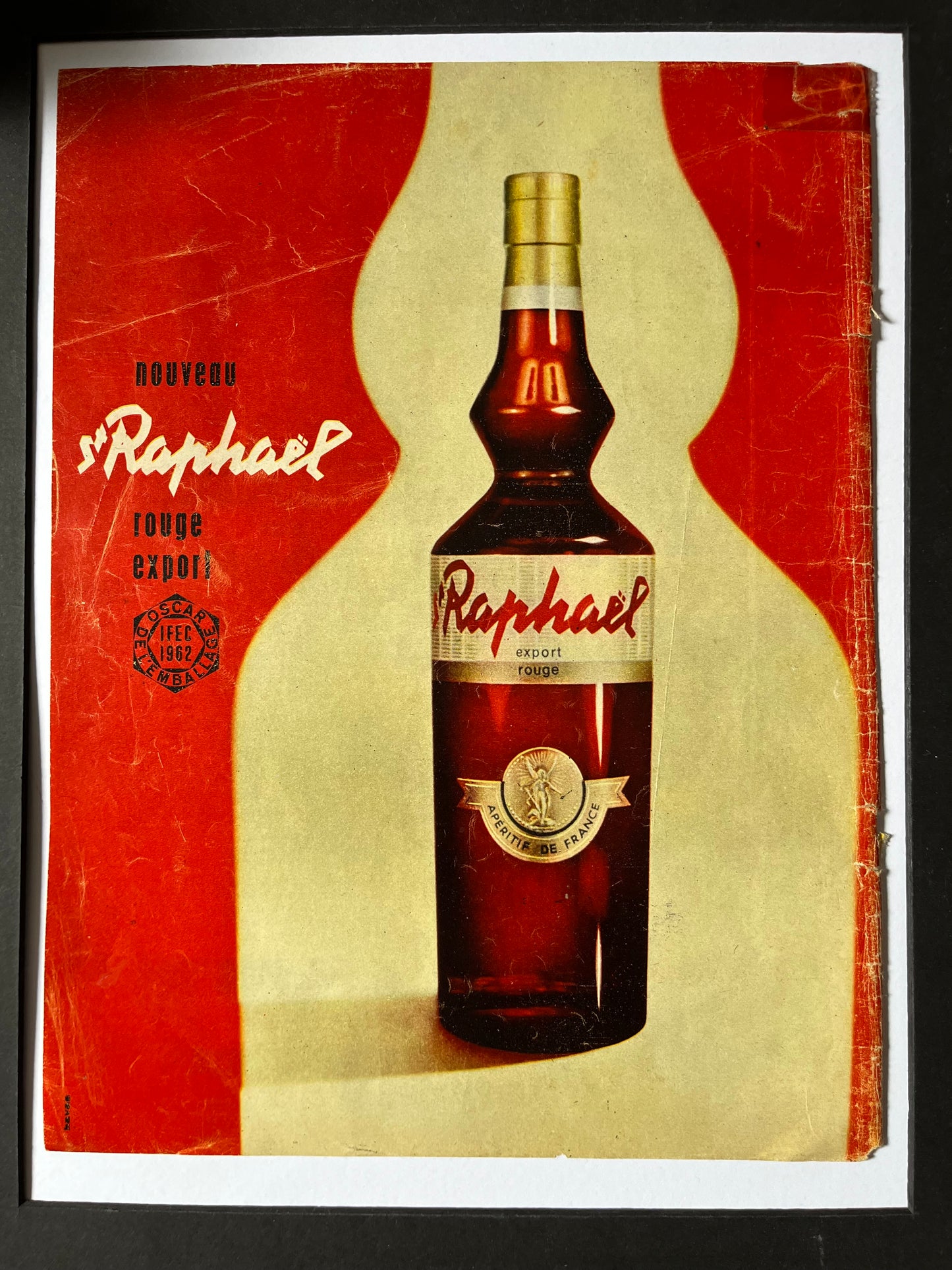 Vintage St Raphael Advertising Print - Quinquina Vermouth