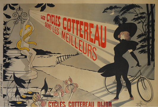 Cycles Cottereau poster 1896  René Préjélan