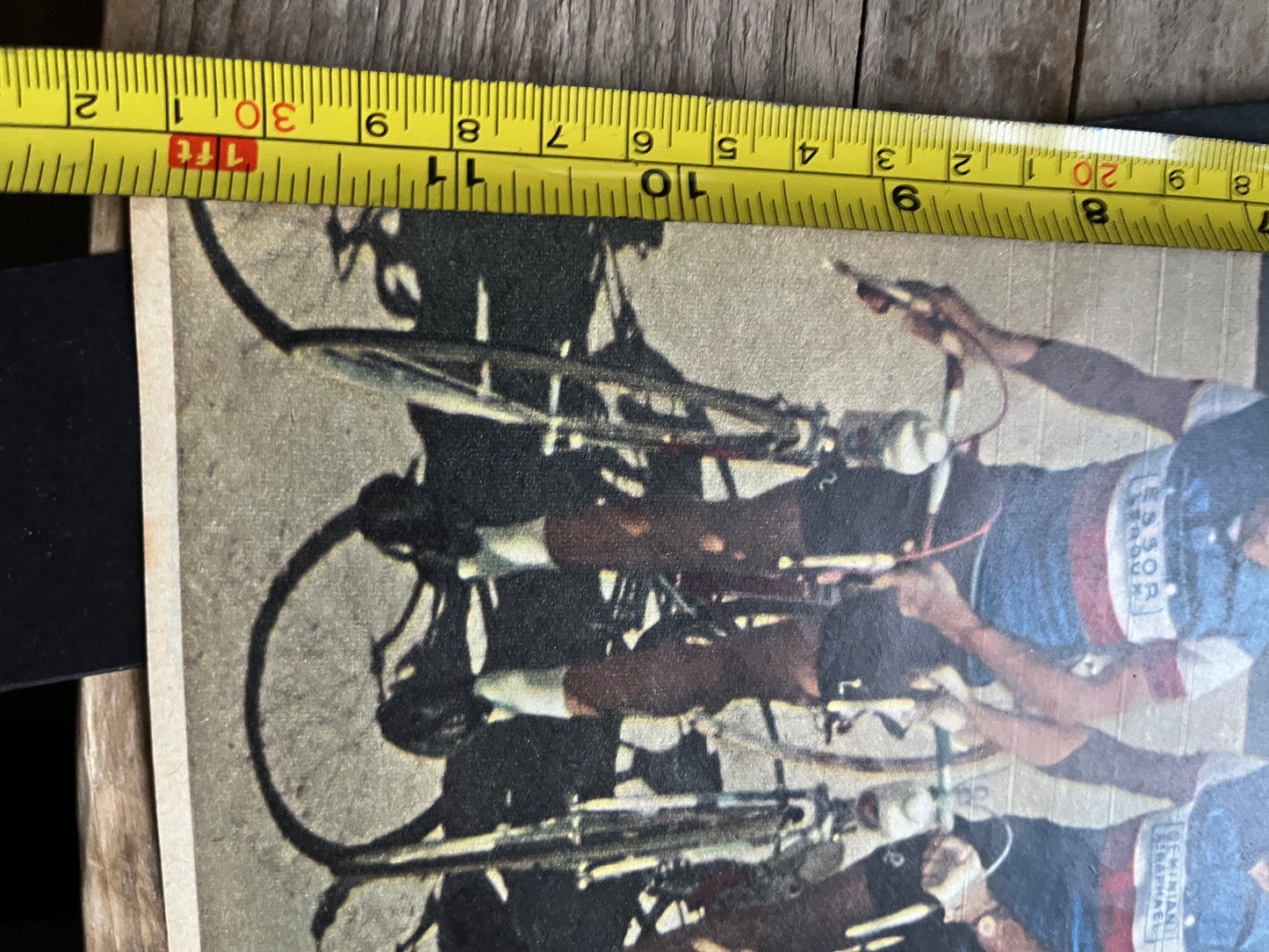 French cycling team - Tour de france vintage cycling print - Jacques Anquetil 1957