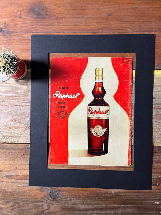 Vintage St Raphael Advertising Print - Quinquina Vermouth
