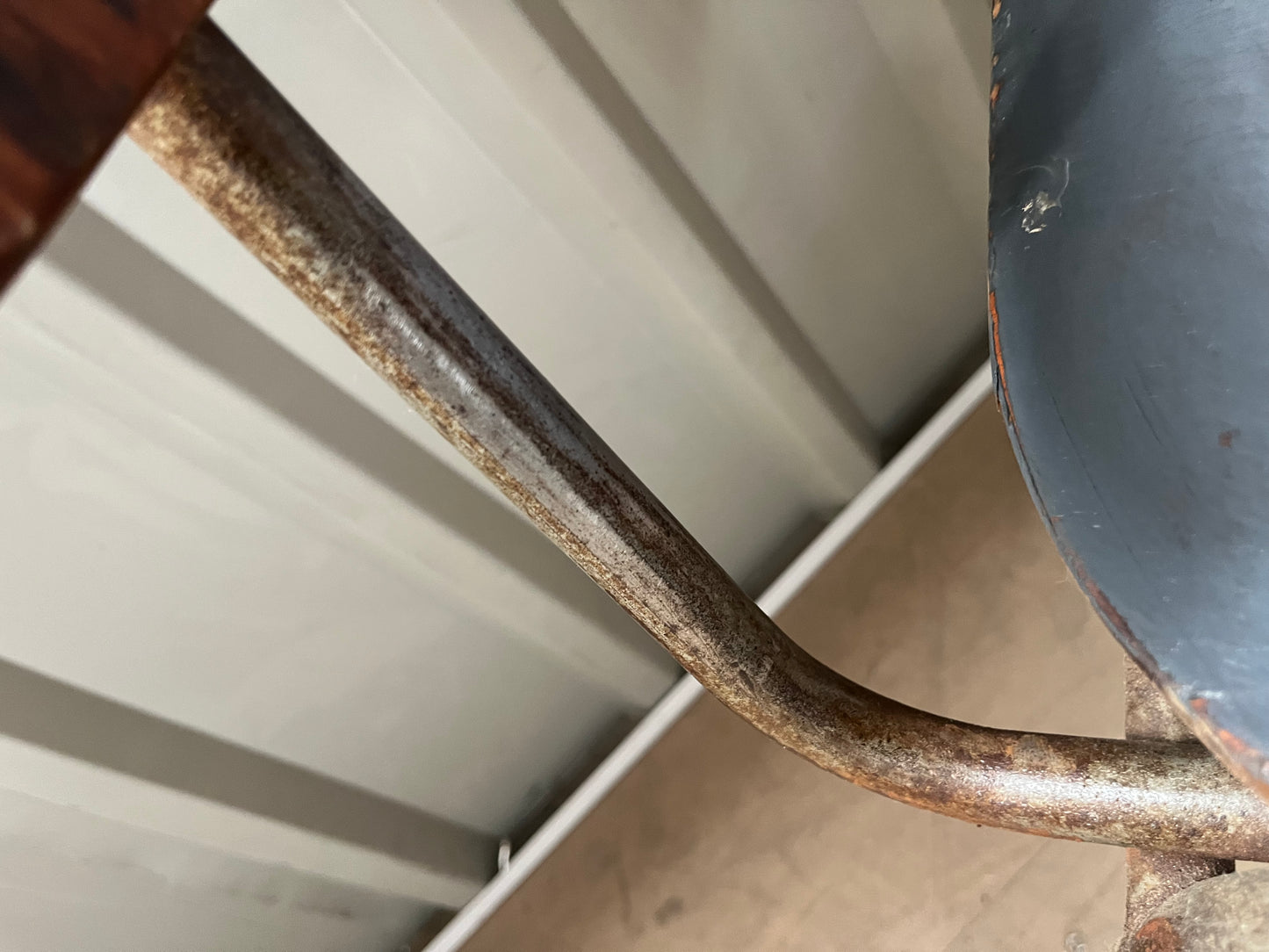 Vintage 1970s Danish Stacking Chairs- Mismatched set of four -