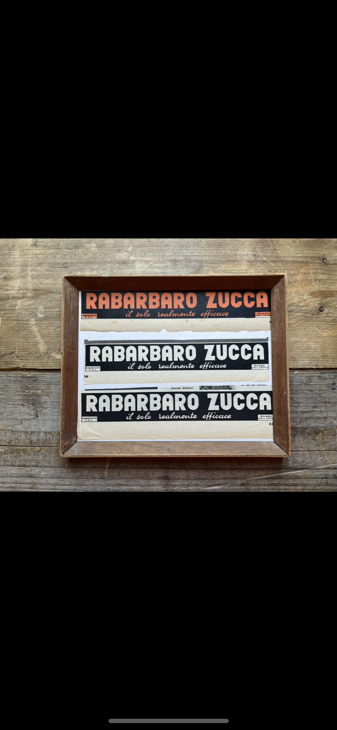 Vintage Martini / Rabarbaro / Cinzano advertising Prints -1950s