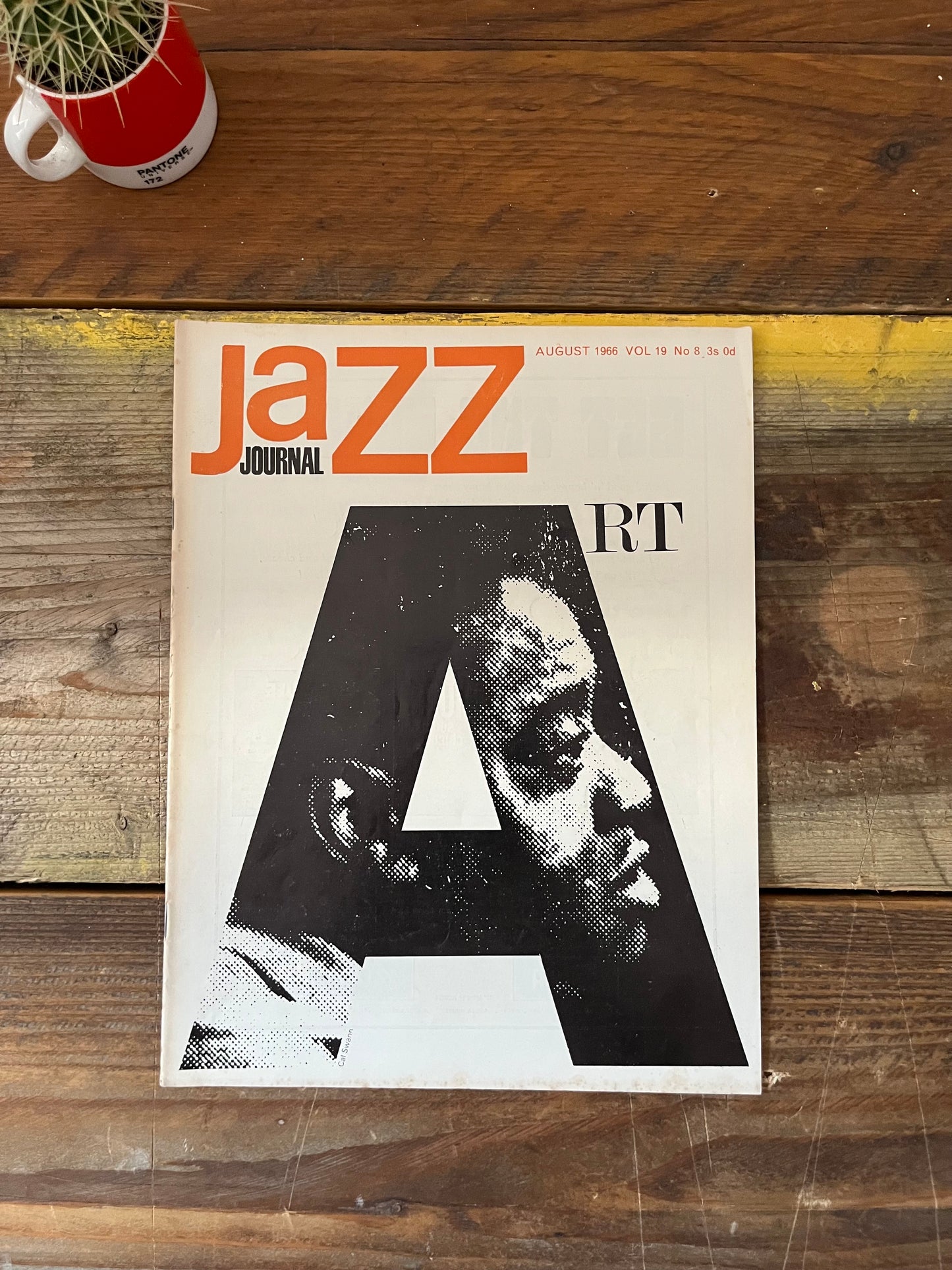 Art Blakey Vintage Jazz Journal Magazine cover Artwork - 1966