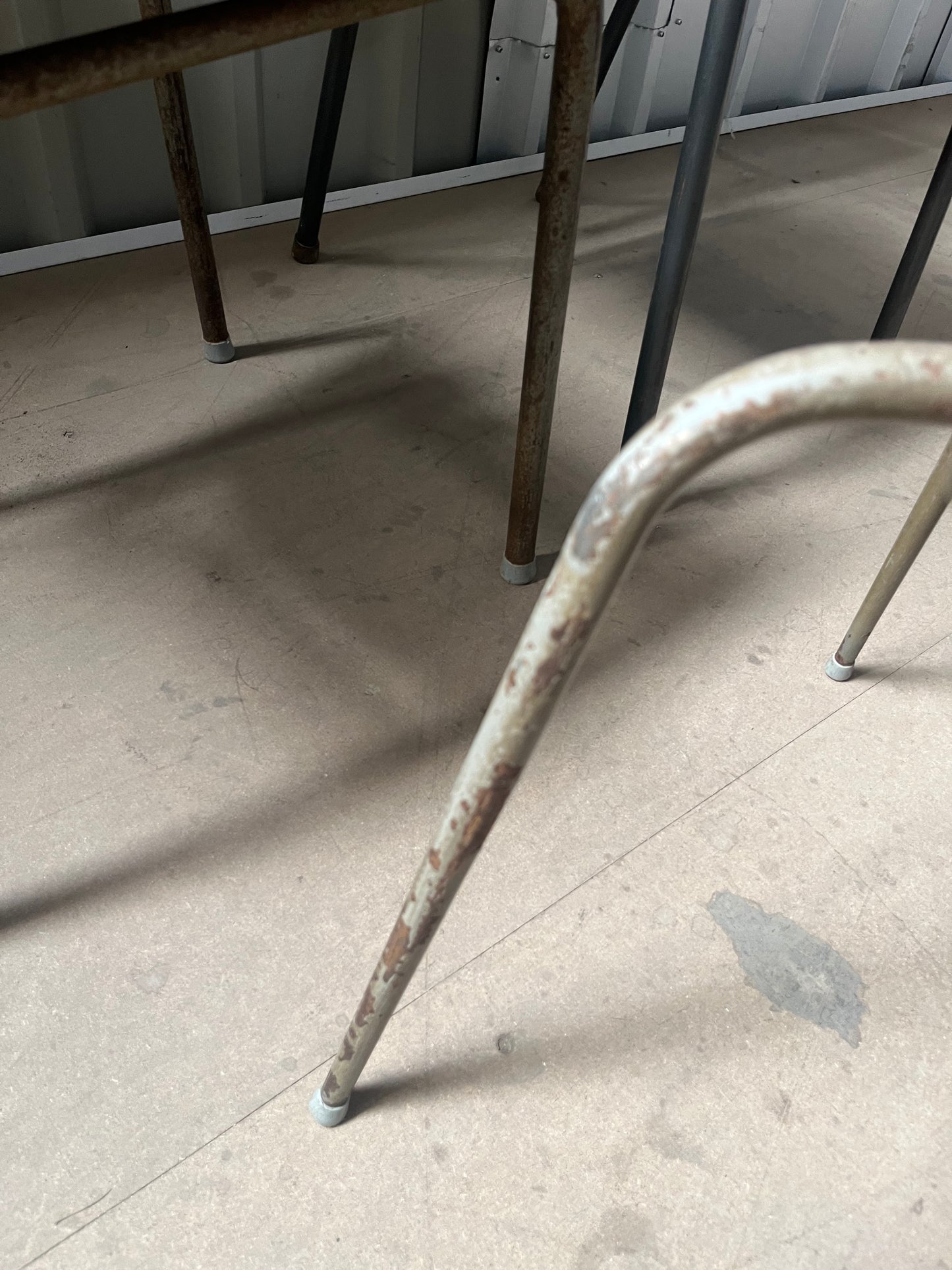 Vintage 1970s Danish Stacking Chairs- Mismatched set of four -