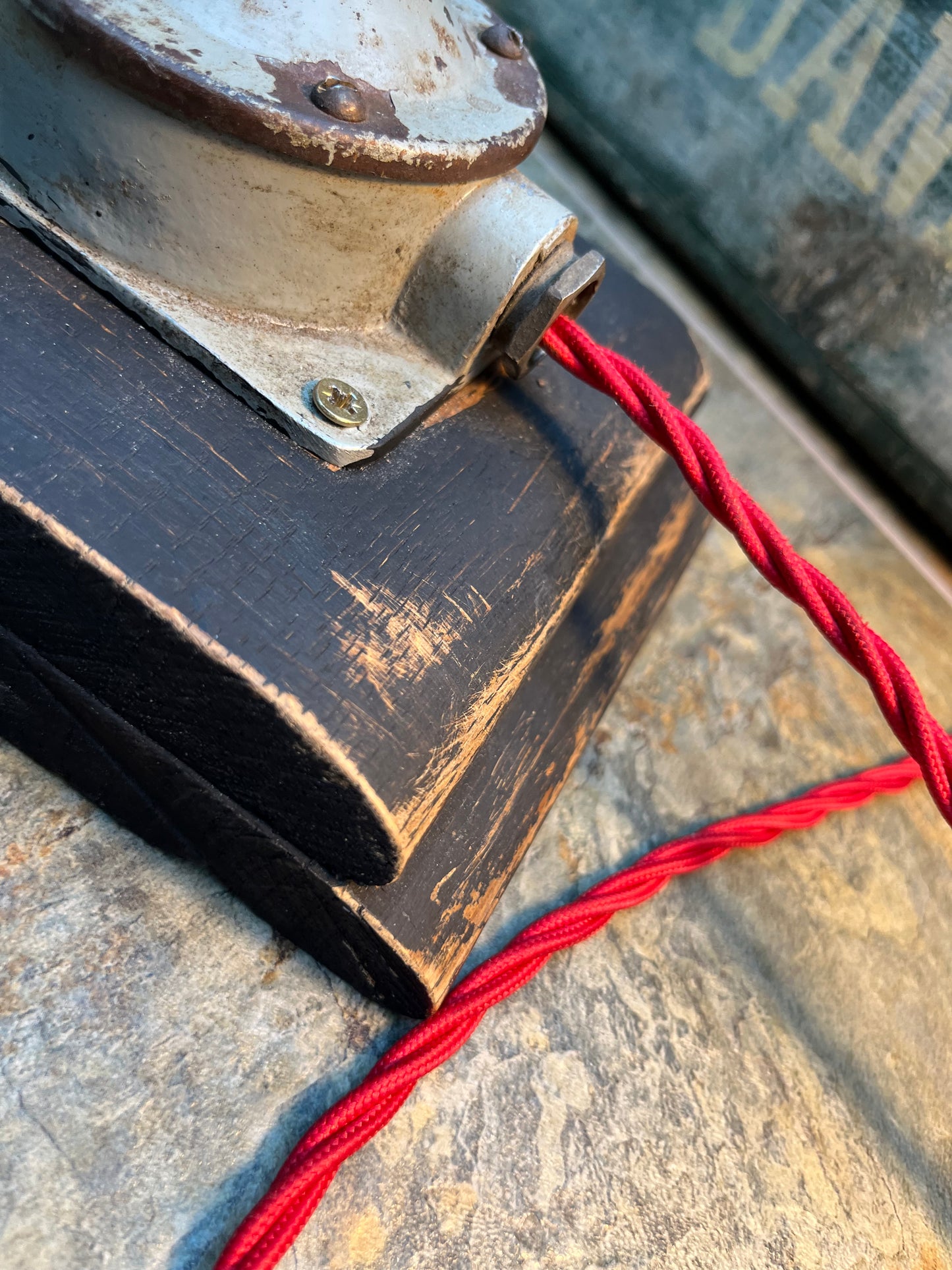 Vintage Machinist Lamp c1950s rewired