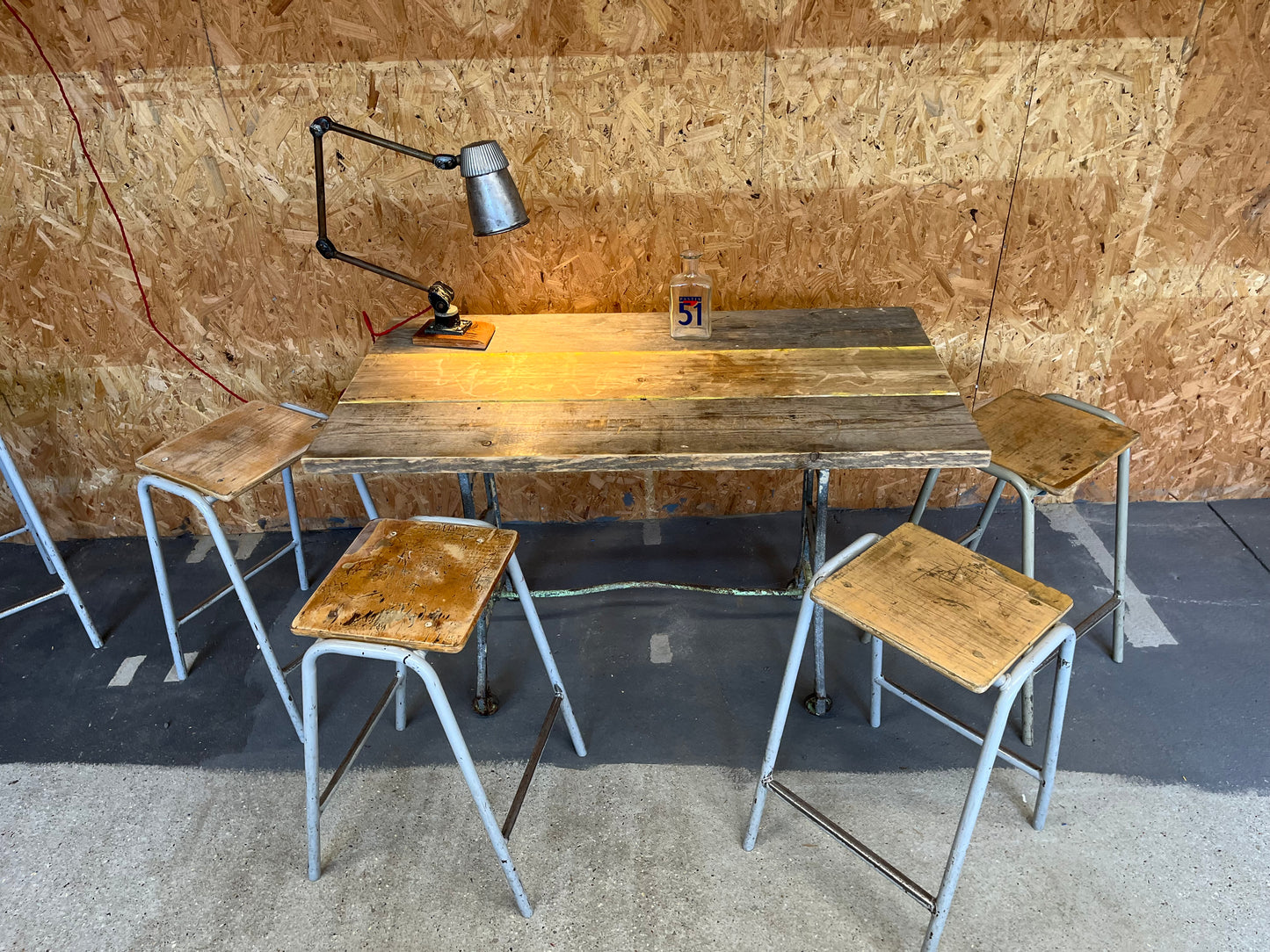 Vintage School Lab Stool - Several available