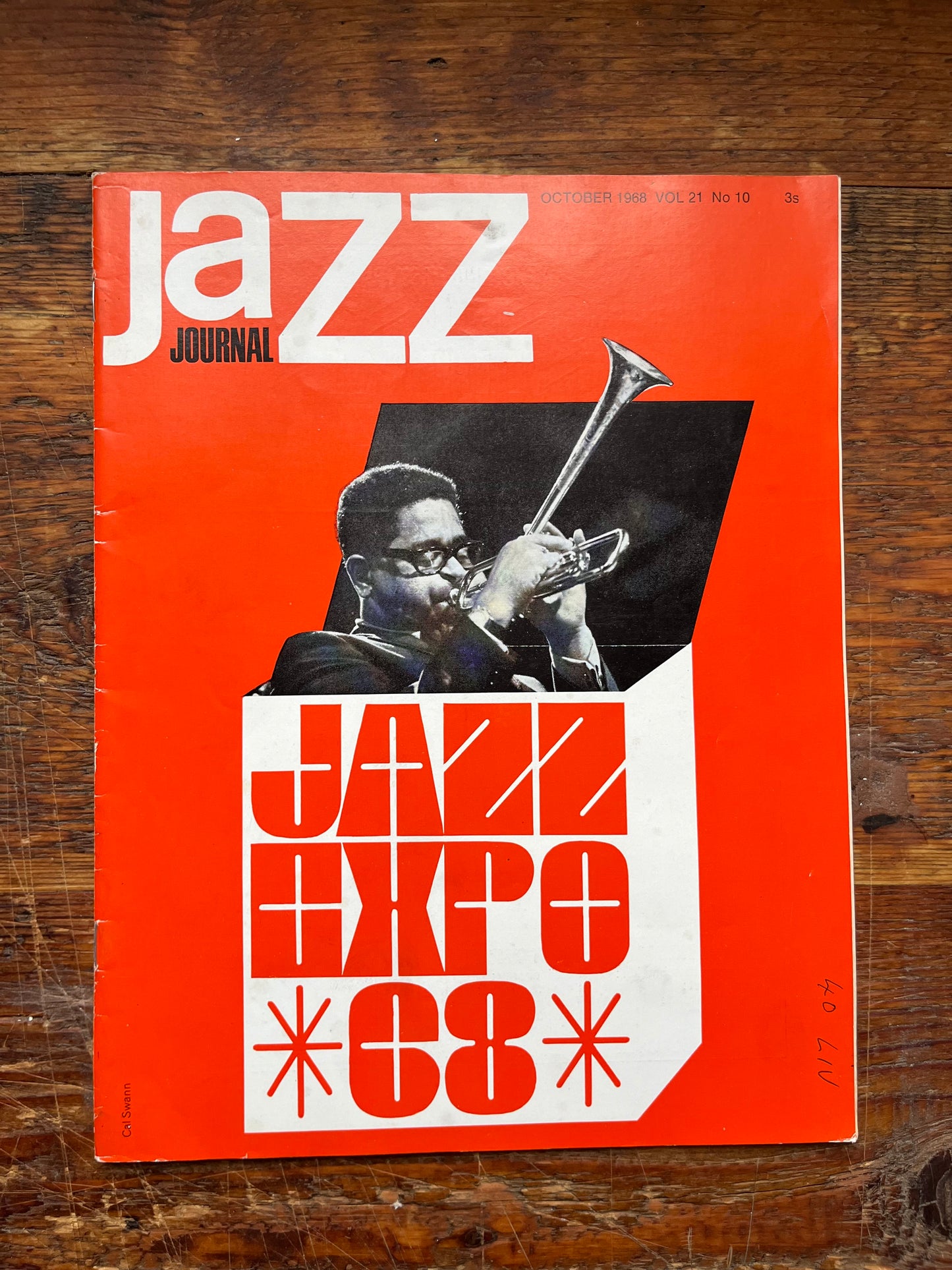 Vintage Jazz Magazine Artwork - Jazz Expo 1968