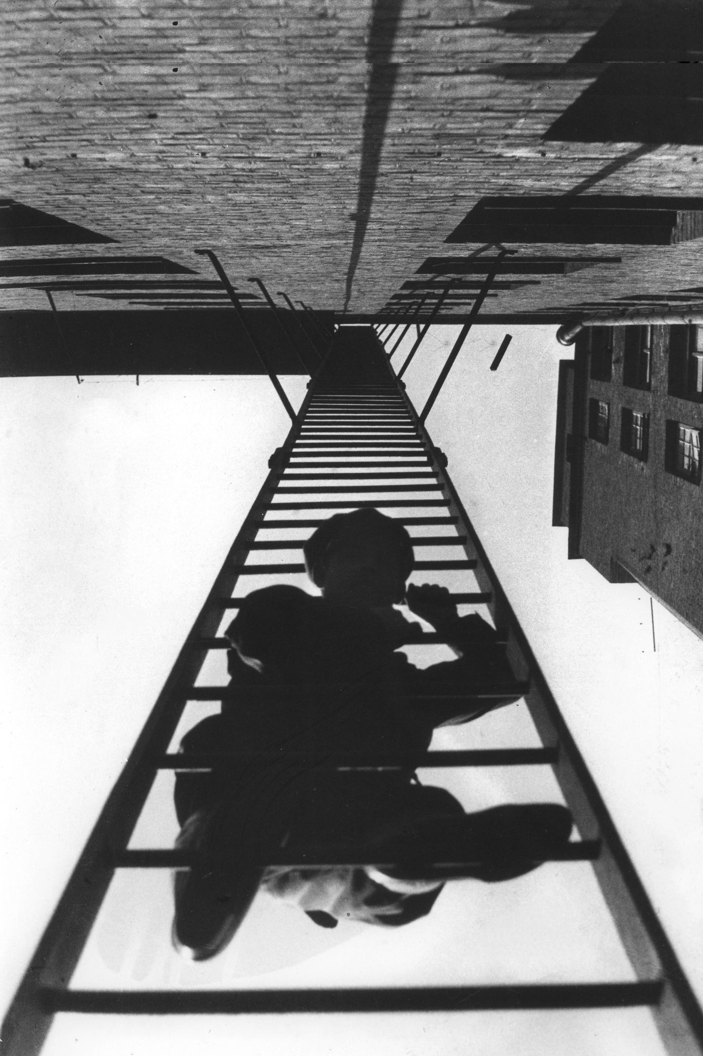 Alexander Rodchenko Vintage Soviet Constructivism poster - Fire escape 1925