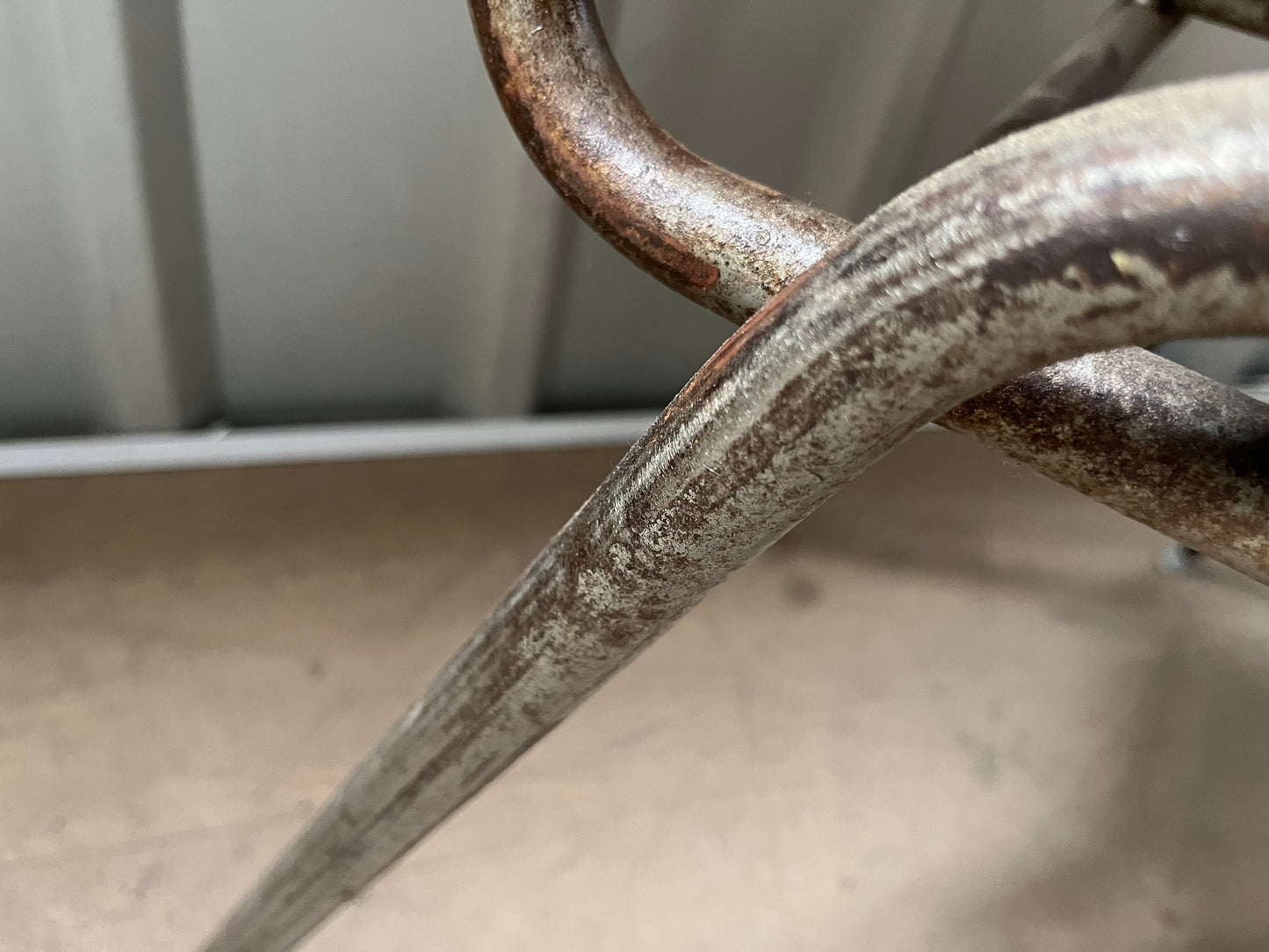 Vintage 1970s Danish Stacking Chairs- Mismatched set of four -