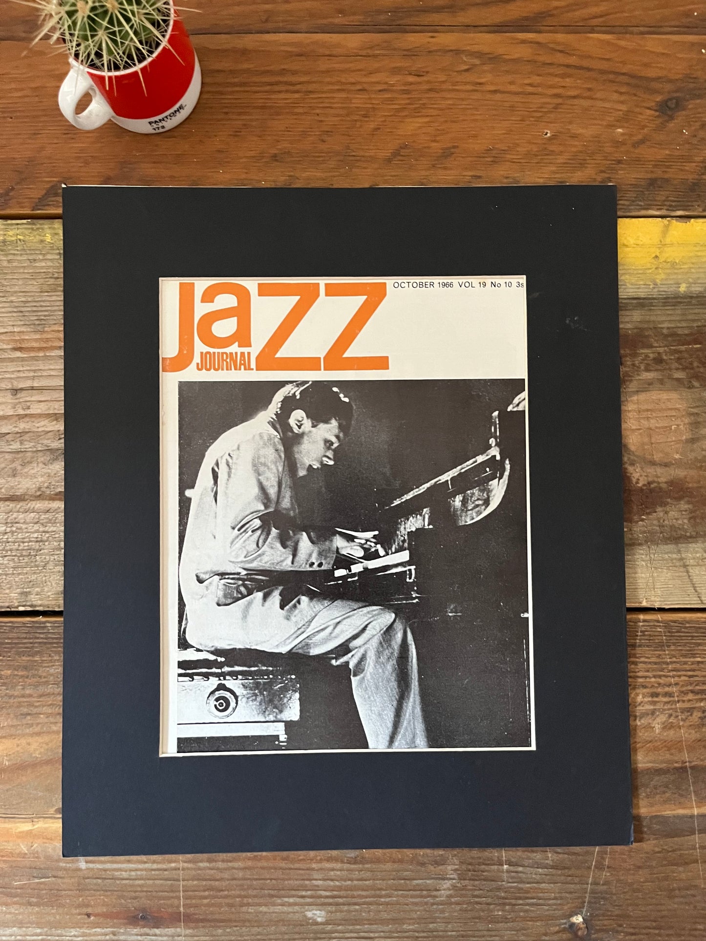 Vintage Jazz Journal Magazine cover Artwork - 1966