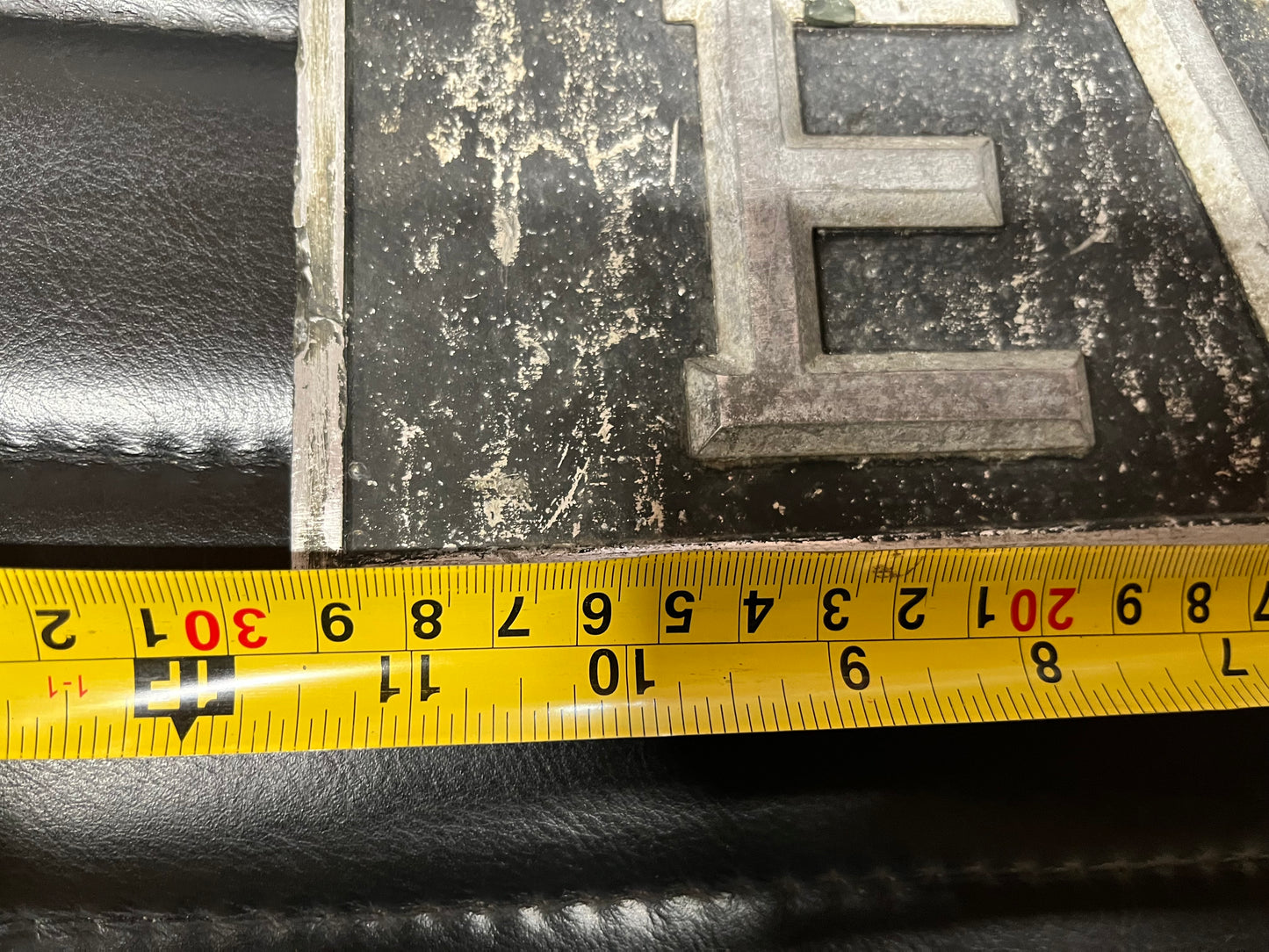 Vintage British car registration plate 256 EVE c1950s