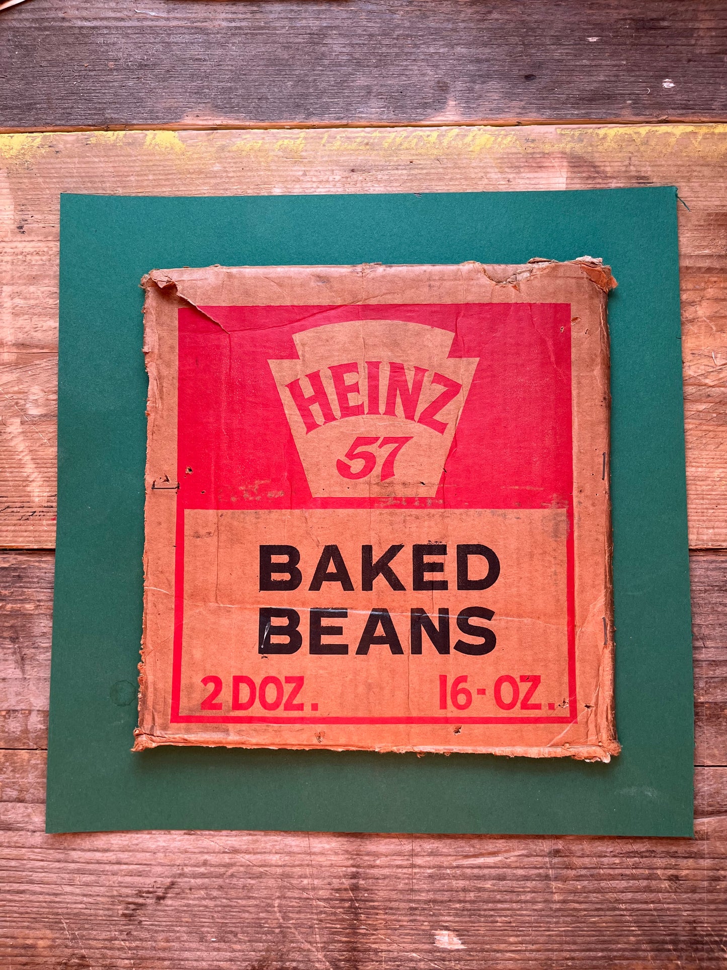 Heinz baked beans original artwork 1960s