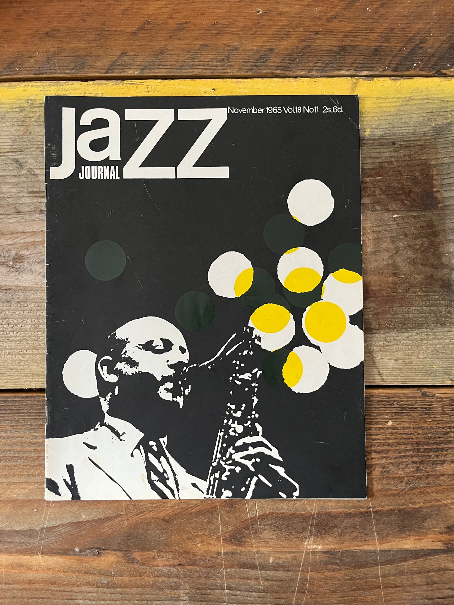 Vintage Jazz Journal Magazine cover Artwork - 1965 Bill Henderson