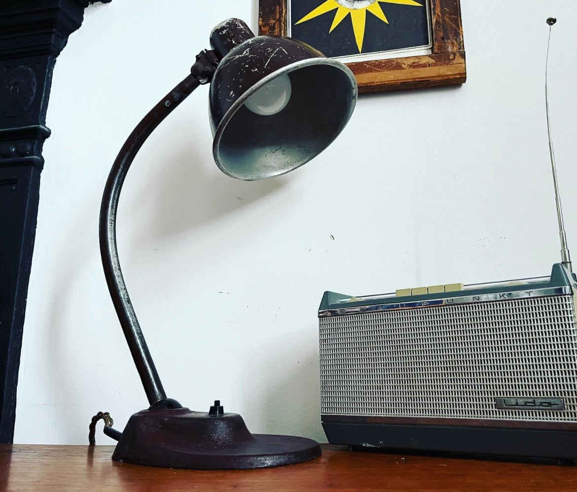 Bauhaus Vintage desk Lamp c1930s Marianne Brandt Kandem style