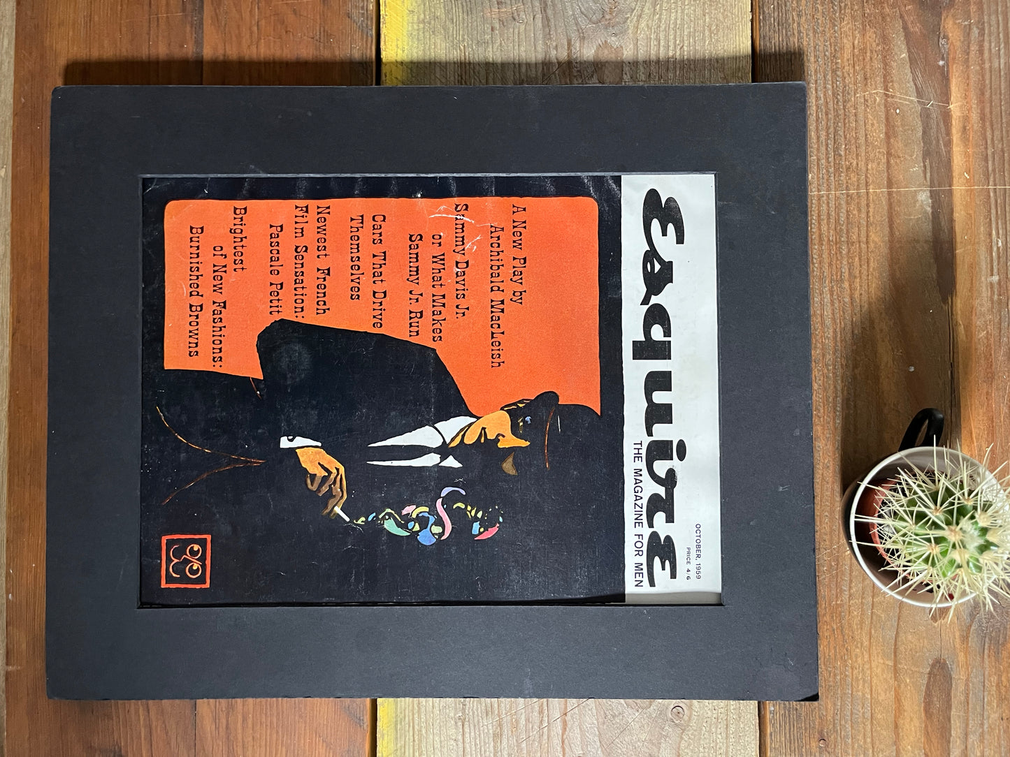 Esquire cover 1959 Milton Glazer