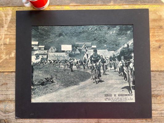 Vintage Cycling Tour de France, Bobet, Geminiani Original 1950s