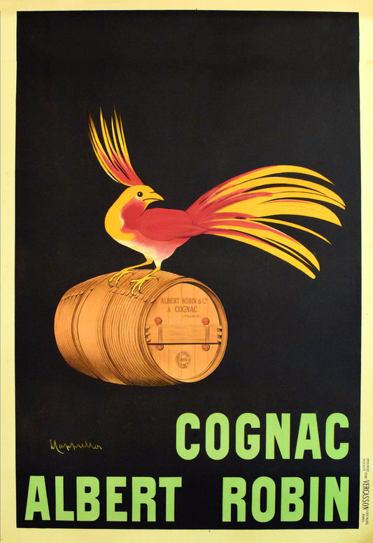 Cognac Albert vintage poster by Leonetto Cappiello  1908