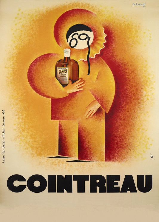 Cointreau - Vintage Drinks Poster - by Charles Loupot, c1930
