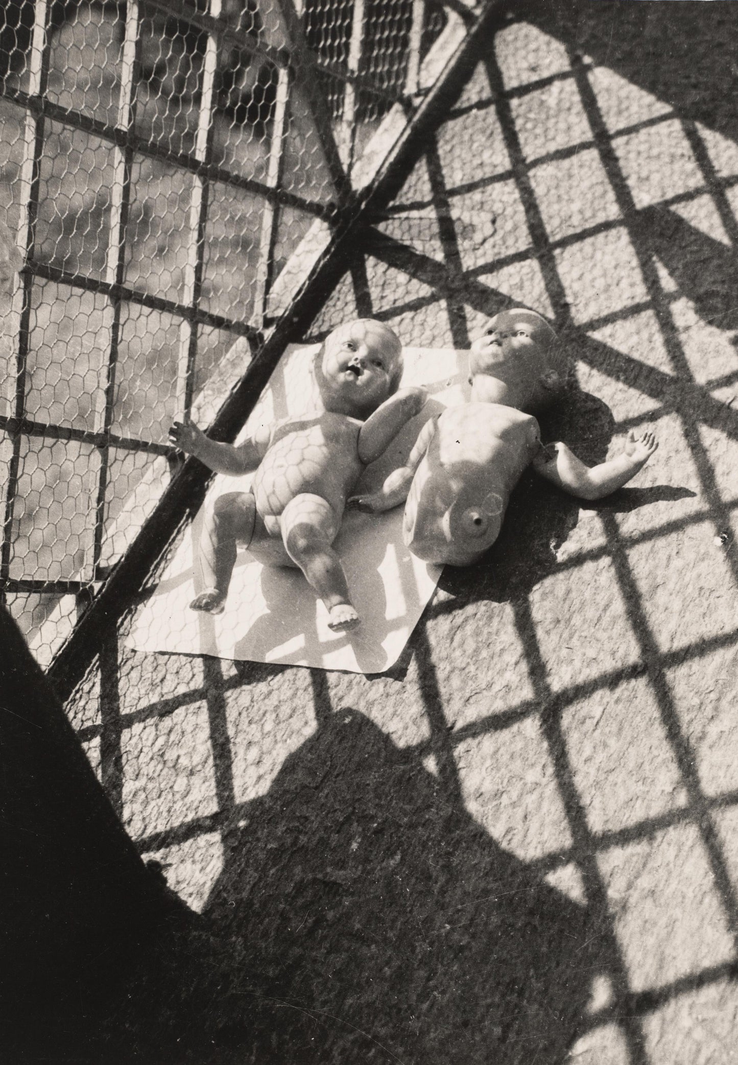 Laszlo Moholy Nagy - Bauhaus poster 'Dolls in the Midday Sun' c1926.