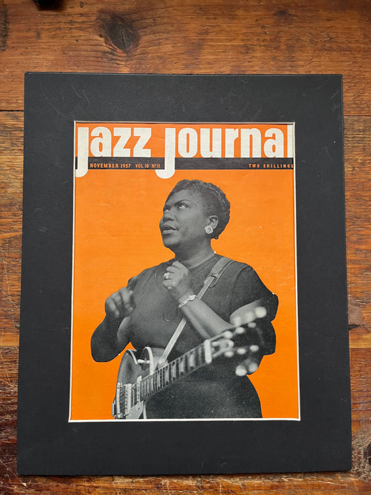Sister Rosetta Tharpe Vintage Jazz Magazine Artwork - 1957