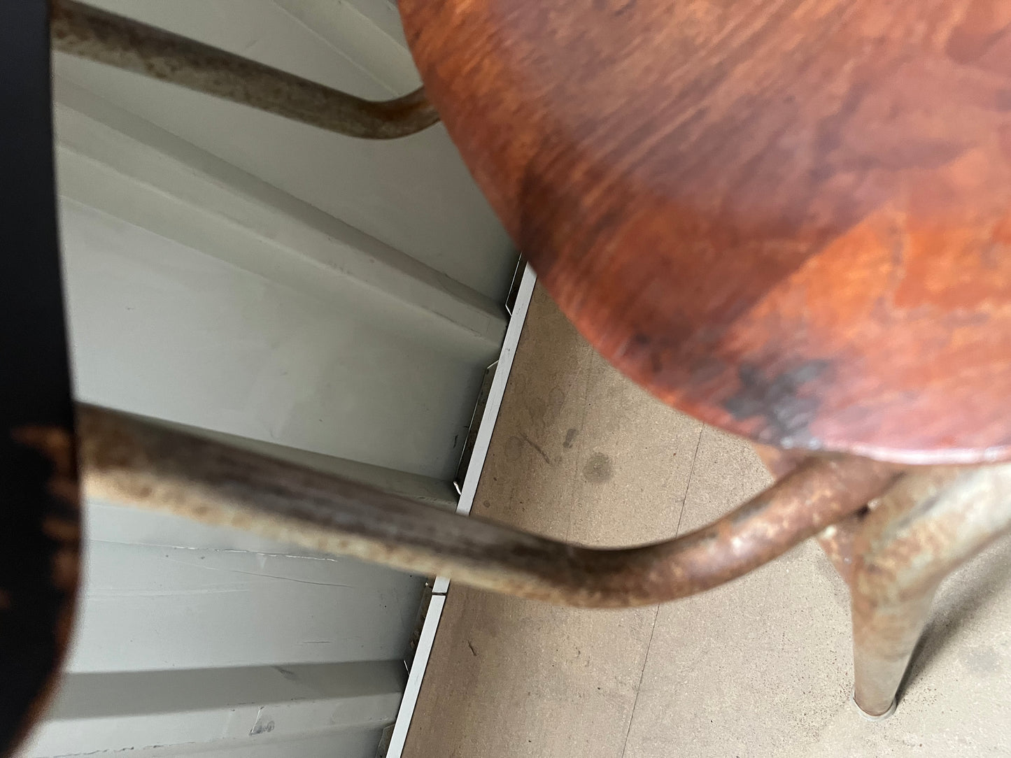 Vintage 1970s Danish Stacking Chairs- Mismatched set of four -