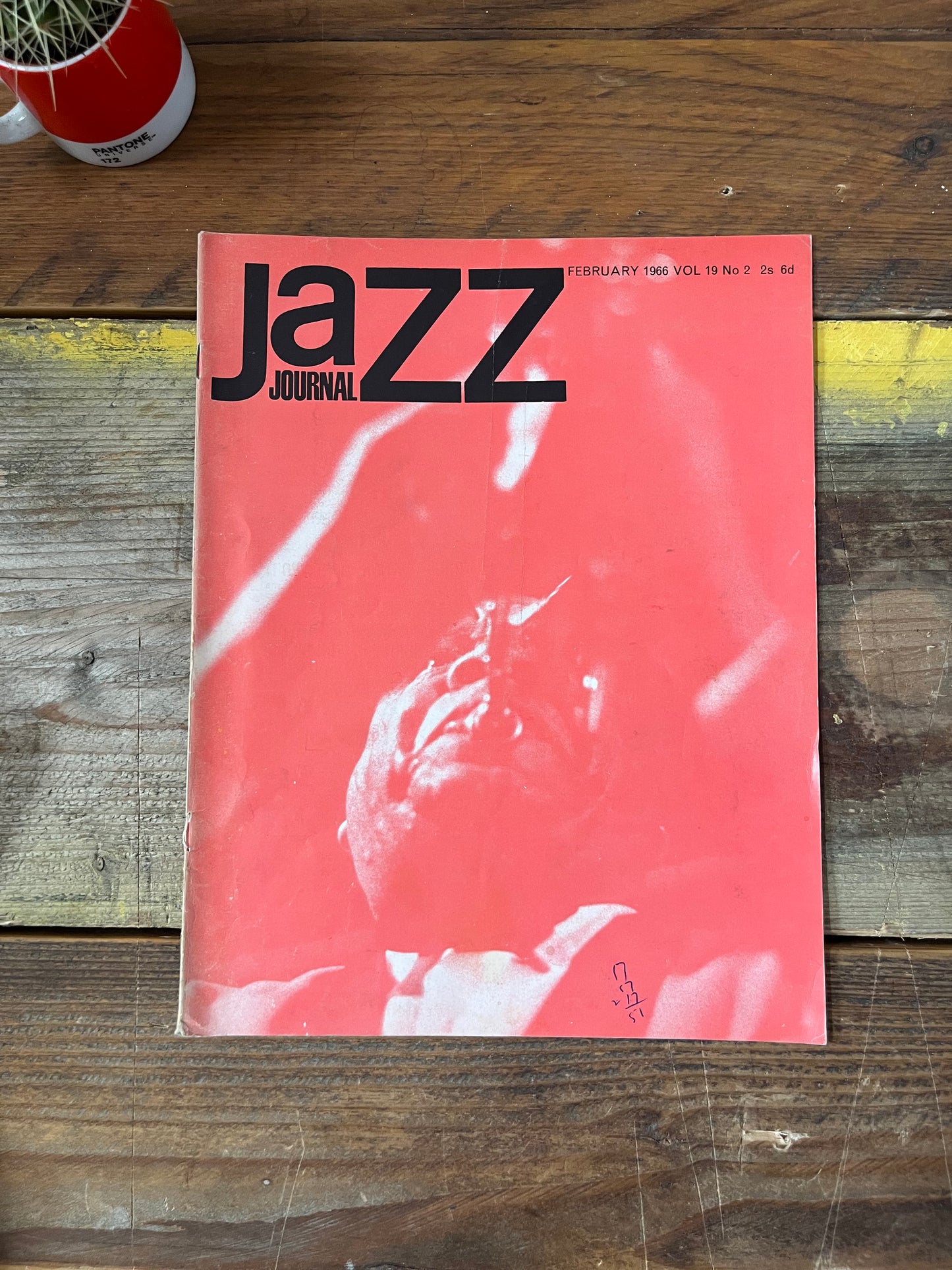 Vintage Jazz Journal Magazine cover Artwork - 1966