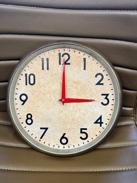Smiths sectric Vintage Factory / Office Wall Clock
