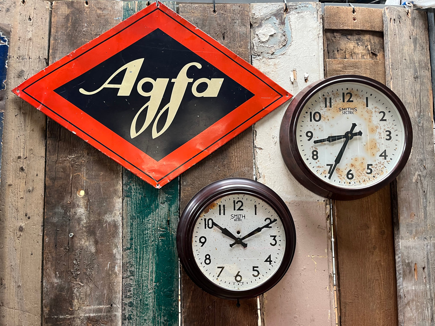 Agfa photograpic shop sign c1960s