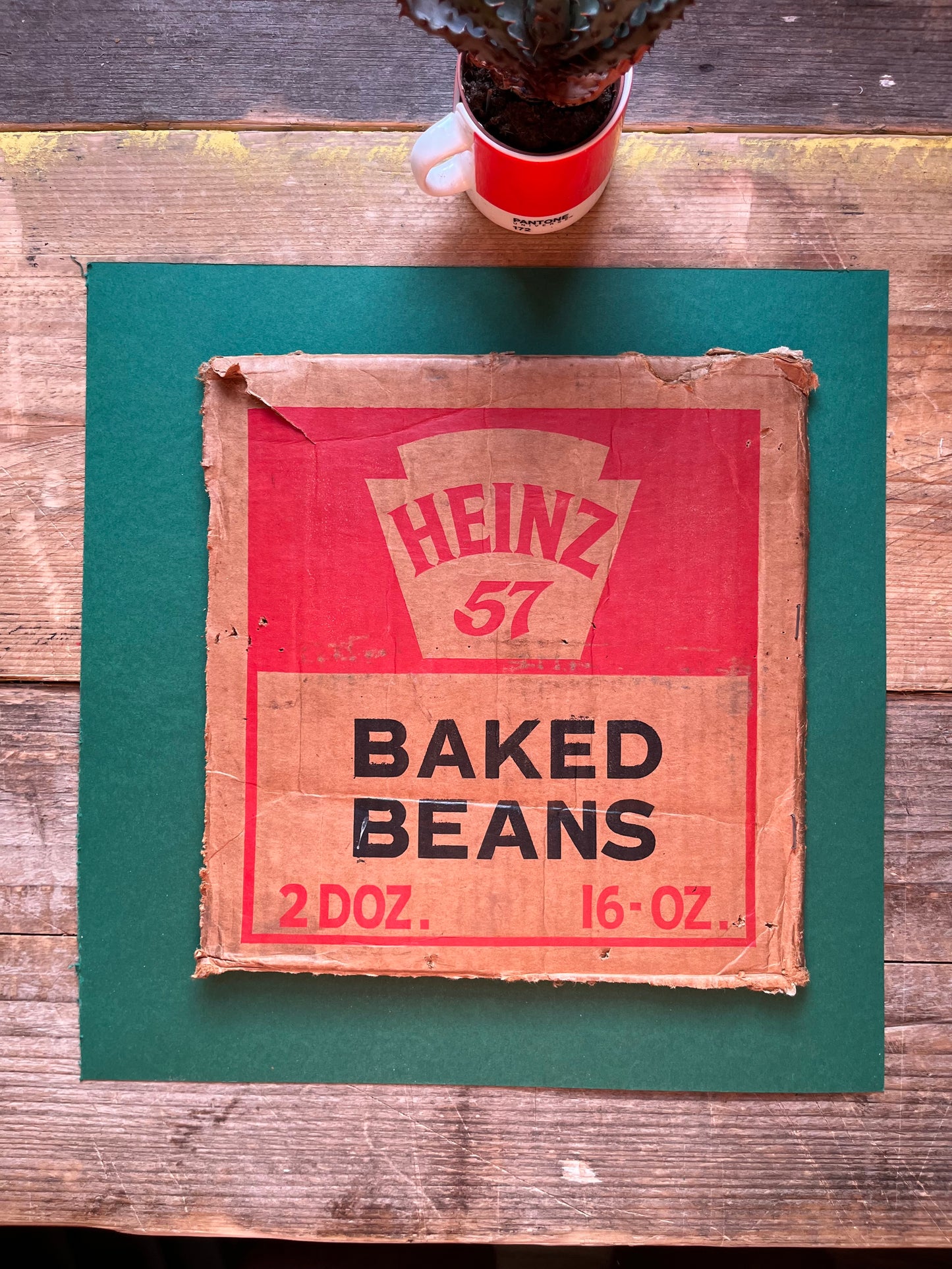 Heinz baked beans original artwork 1960s
