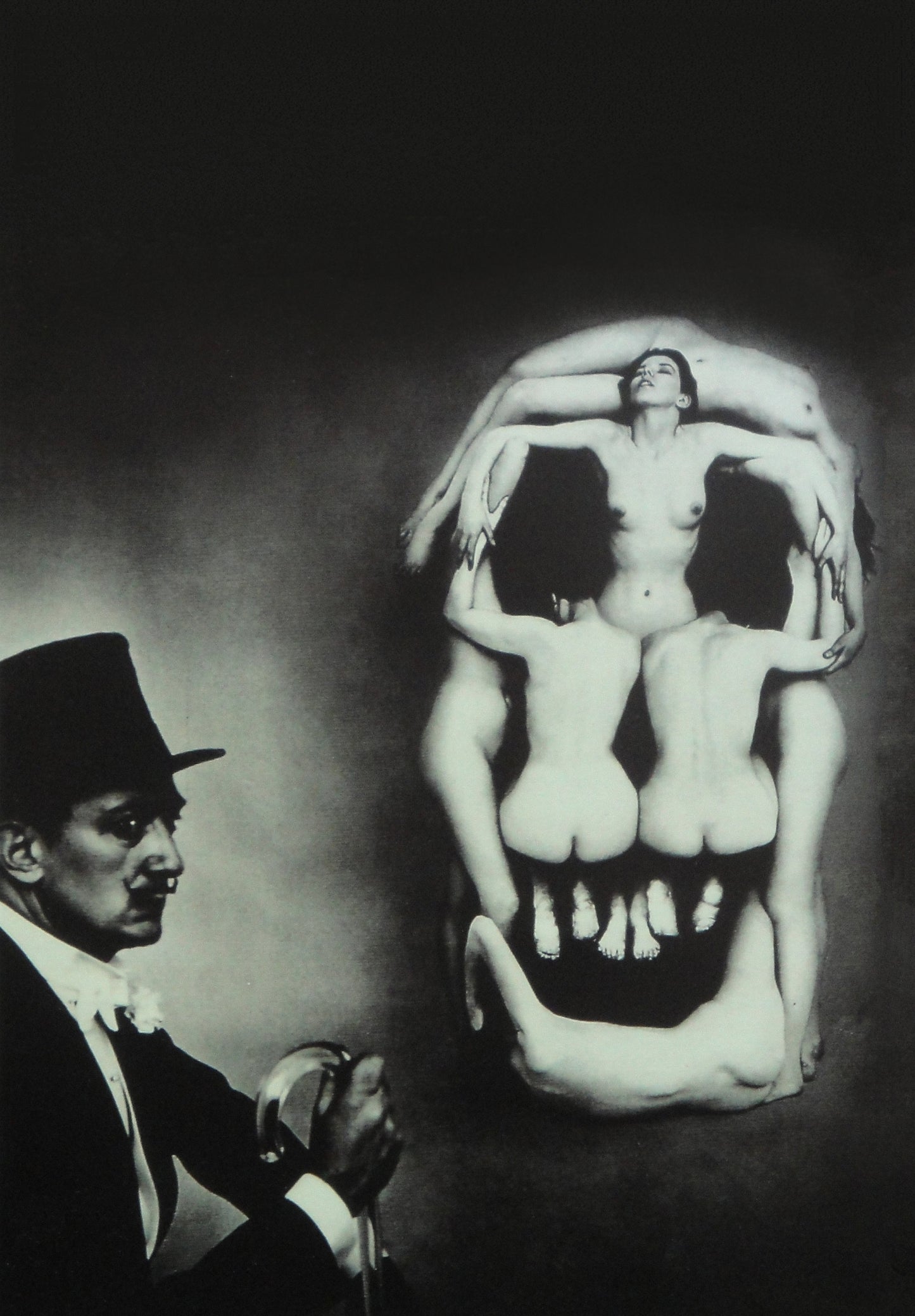 Salvador Dali poster - Human Skull, c1951 Philippe Halsman